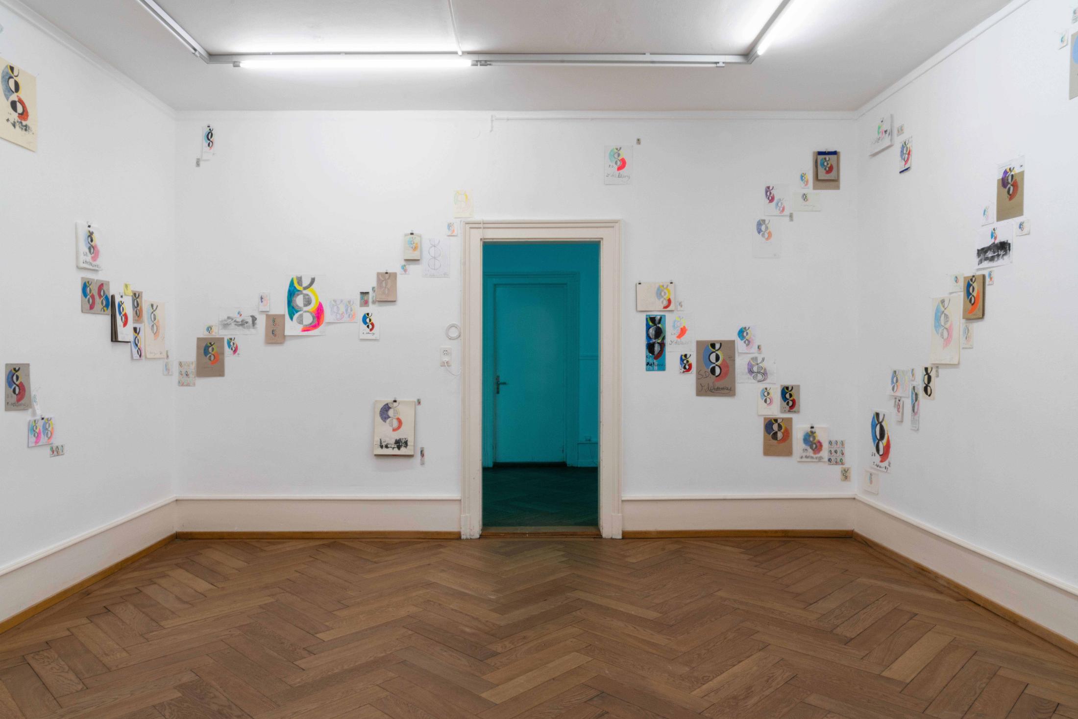 Exhibition View Céline Manz Soloshow «9 espaces distincts» at Kunsthaus Langenthal, Langenthal, 2020 / Photo: CE / Courtesy: the artist and Kunsthaus Langenthal