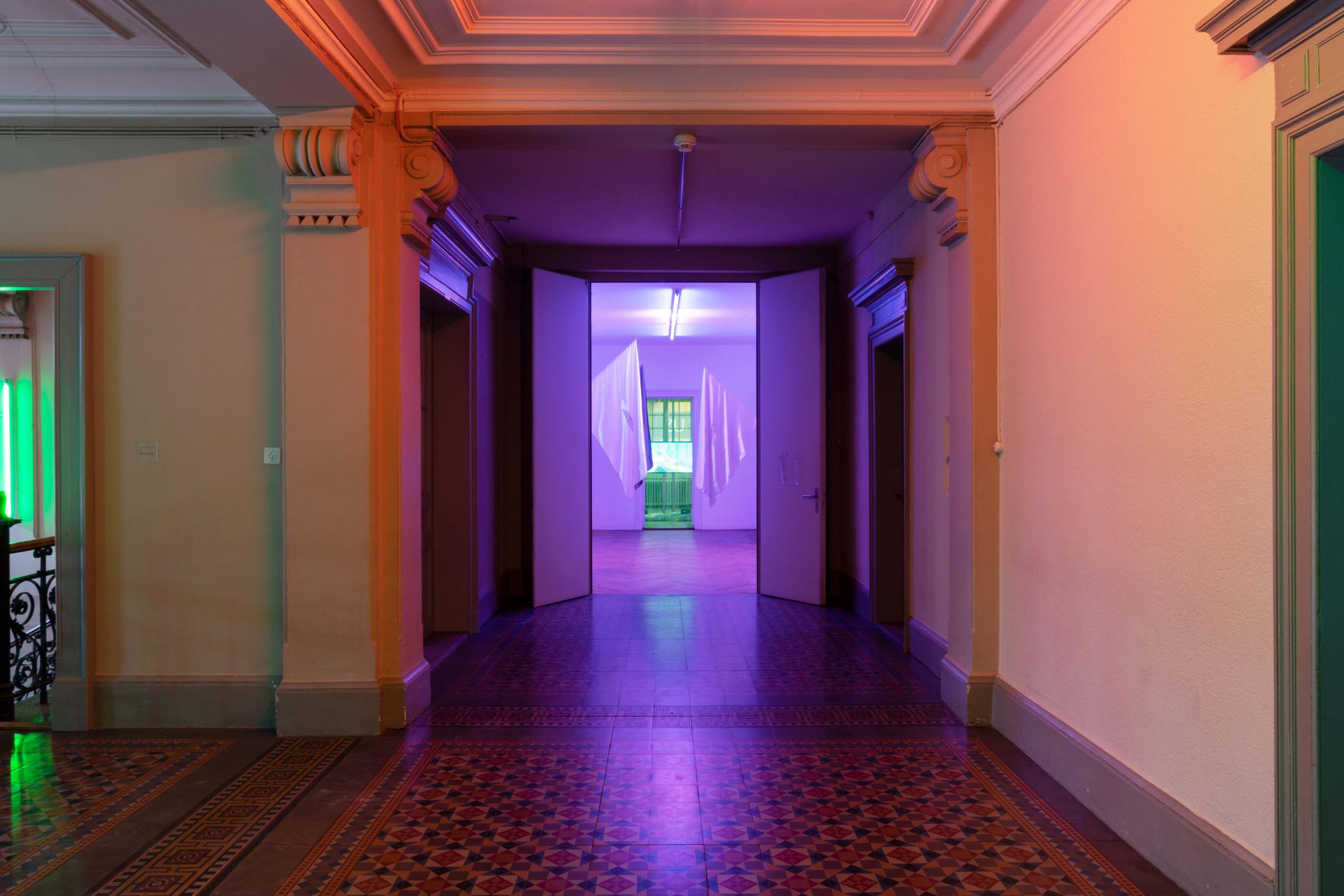 Exhibition View Maëlle Gross Soloshow «HotHeads» at Kunsthaus Langenthal, Langenthal, 2020 / Photo: CE / Courtesy: the artist and Kunsthaus Langenthal