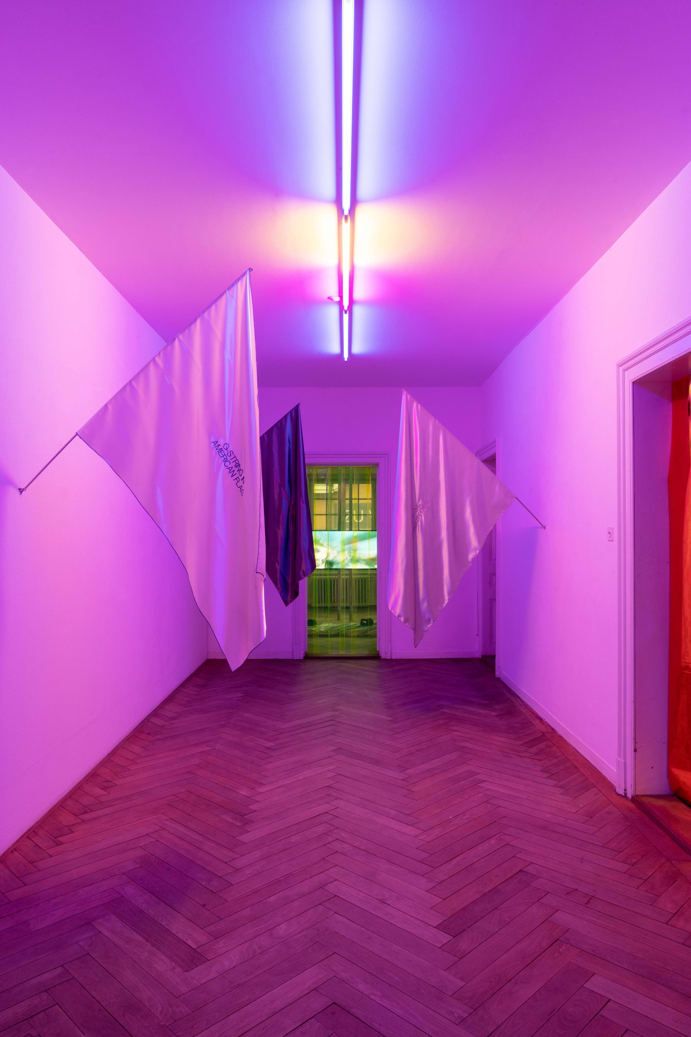 Exhibition View Maëlle Gross Soloshow «HotHeads» at Kunsthaus Langenthal, Langenthal, 2020 / Photo: CE / Courtesy: the artist and Kunsthaus Langenthal