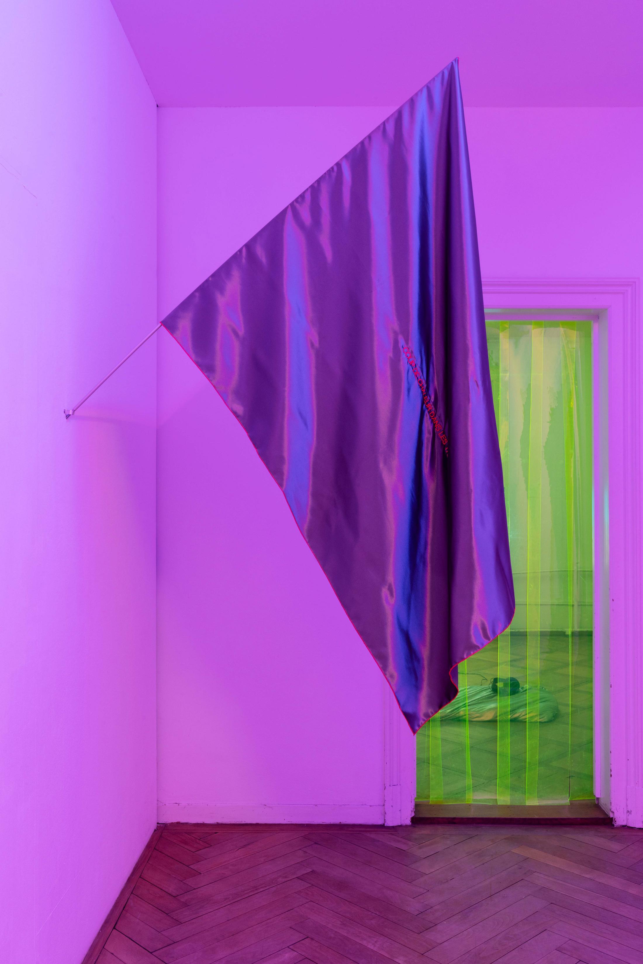 Exhibition View Maëlle Gross Soloshow «HotHeads» at Kunsthaus Langenthal, Langenthal, 2020 / Photo: CE / Courtesy: the artist and Kunsthaus Langenthal