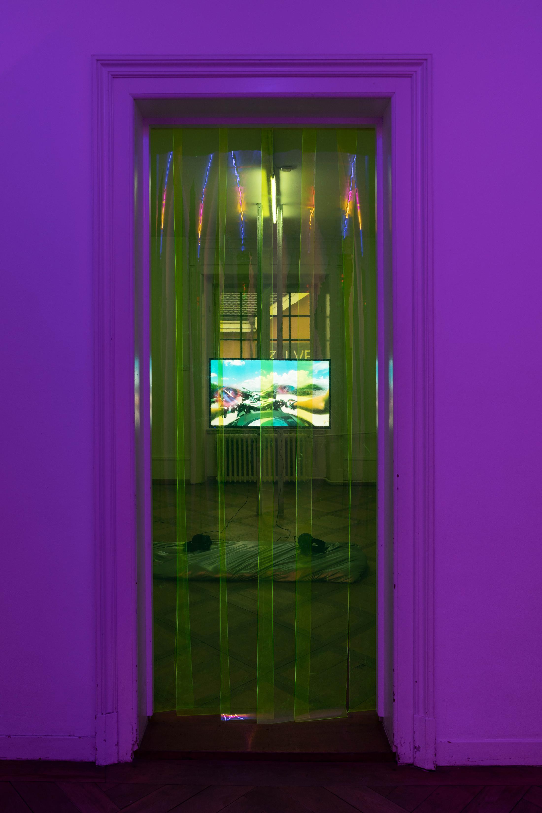 Exhibition View Maëlle Gross Soloshow «HotHeads» at Kunsthaus Langenthal, Langenthal, 2020 / Photo: CE / Courtesy: the artist and Kunsthaus Langenthal