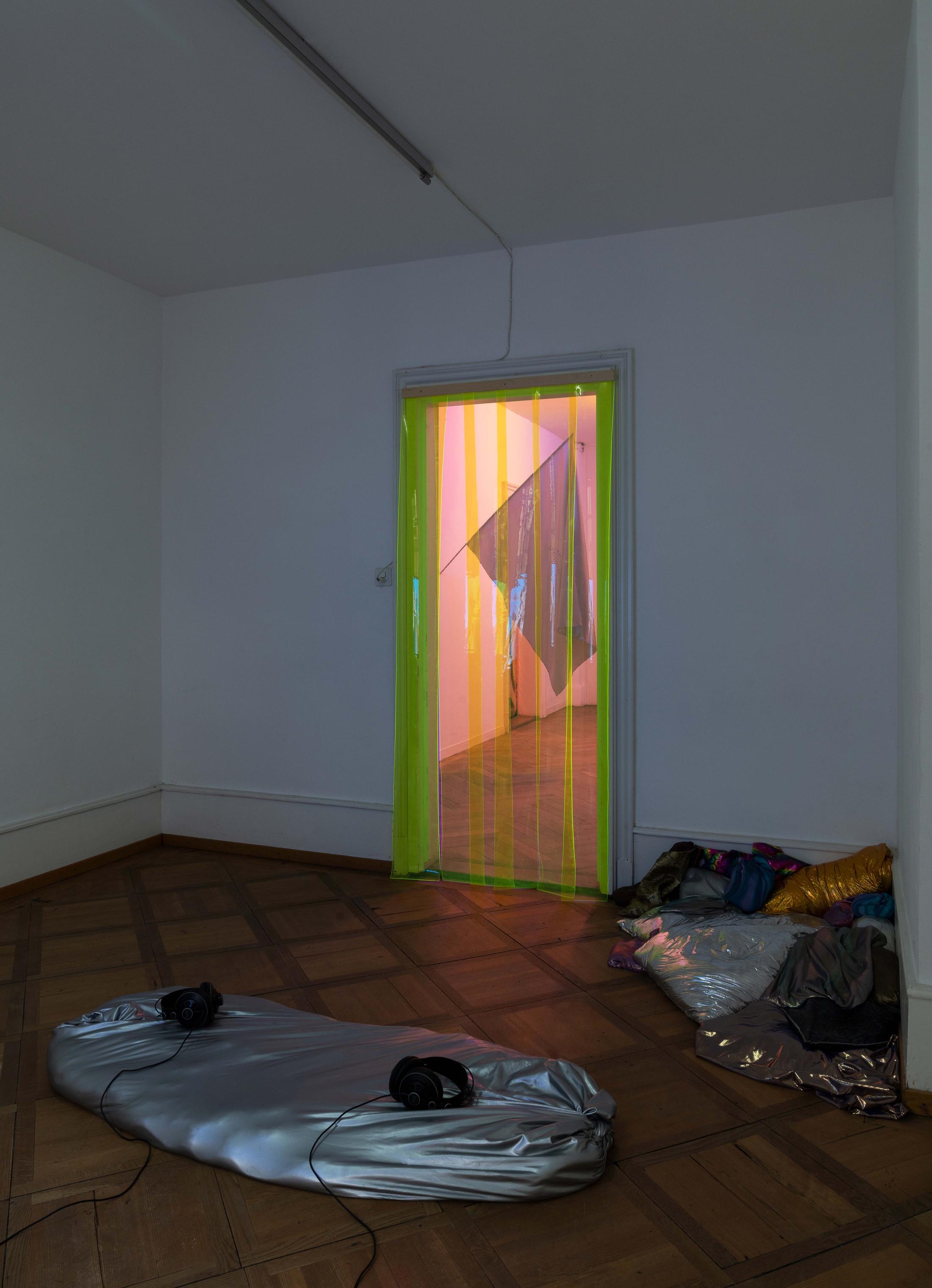 Exhibition View Maëlle Gross Soloshow «HotHeads» at Kunsthaus Langenthal, Langenthal, 2020 / Photo: CE / Courtesy: the artist and Kunsthaus Langenthal