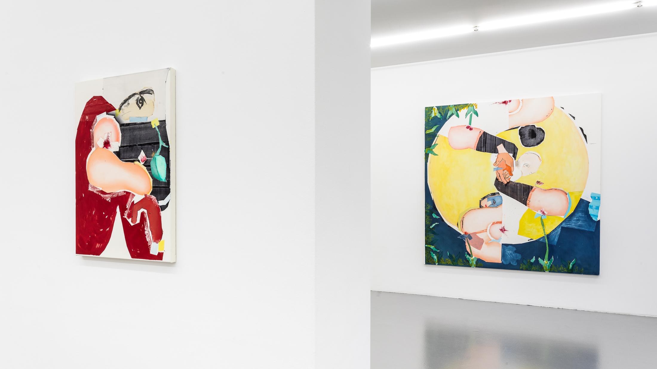 Exhibition View Magnus Plessen Soloshow at Mai 36, Zurich, 2019 / © Magnus Plessen / Courtesy: Mai 36 Galerie, Zurich