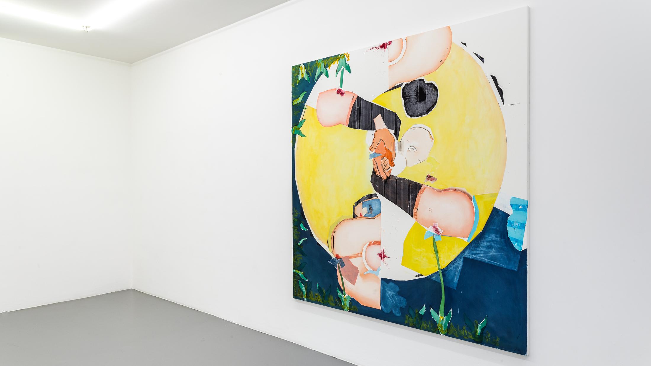Exhibition View Magnus Plessen Soloshow at Mai 36, Zurich, 2019 / © Magnus Plessen / Courtesy: Mai 36 Galerie, Zurich