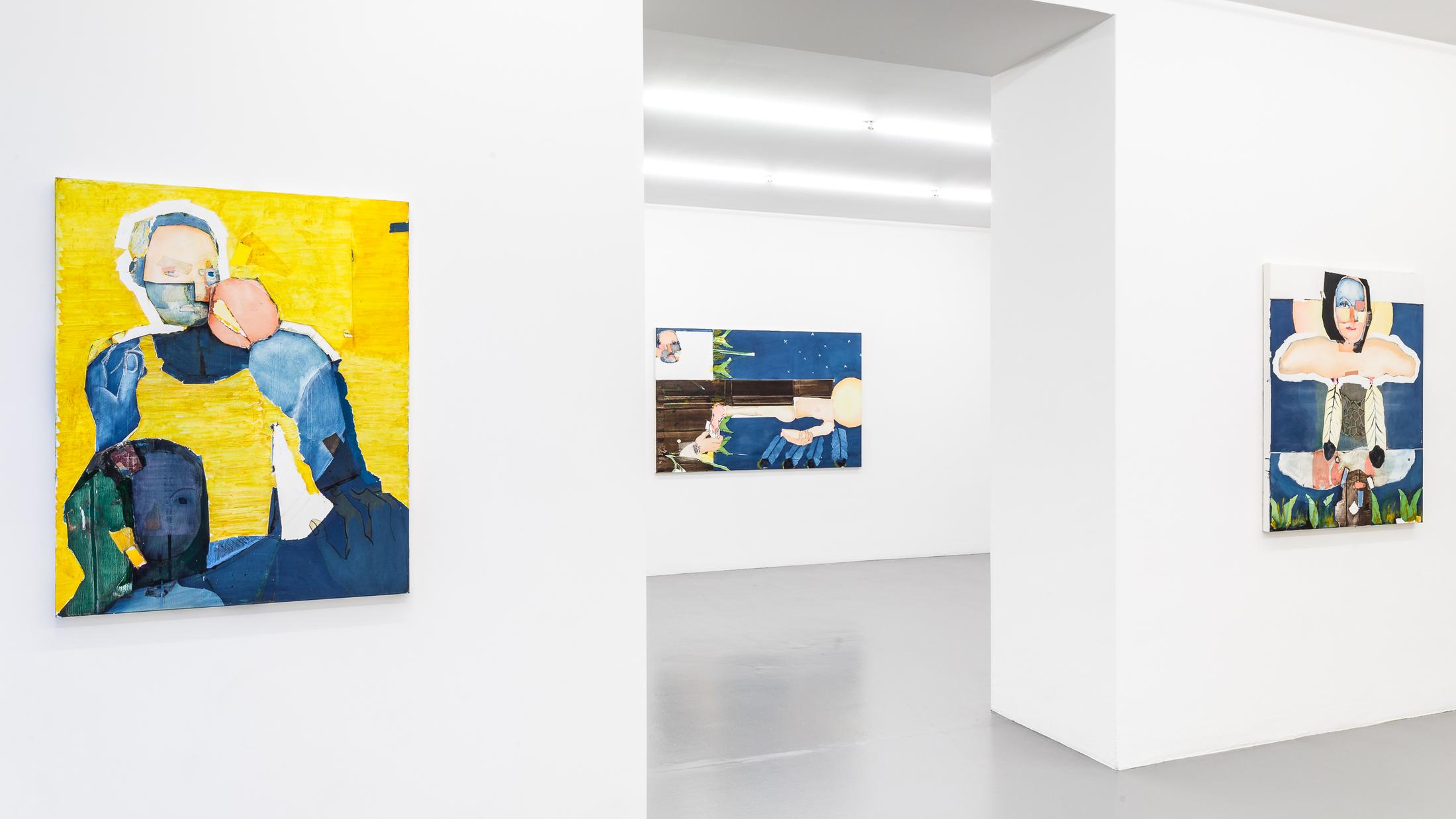 Exhibition View Magnus Plessen Soloshow at Mai 36, Zurich, 2019 / © Magnus Plessen / Courtesy: Mai 36 Galerie, Zurich