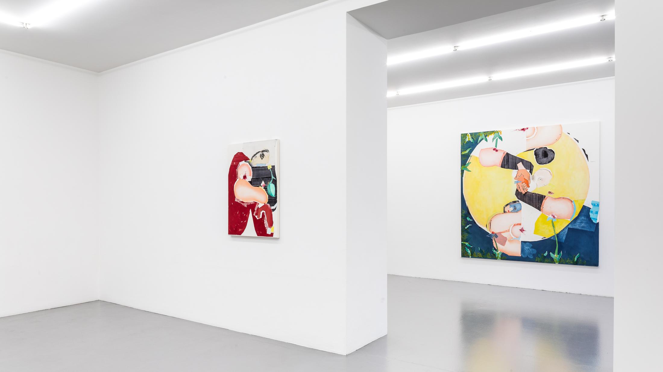 Exhibition View Magnus Plessen Soloshow at Mai 36, Zurich, 2019 / © Magnus Plessen / Courtesy: Mai 36 Galerie, Zurich