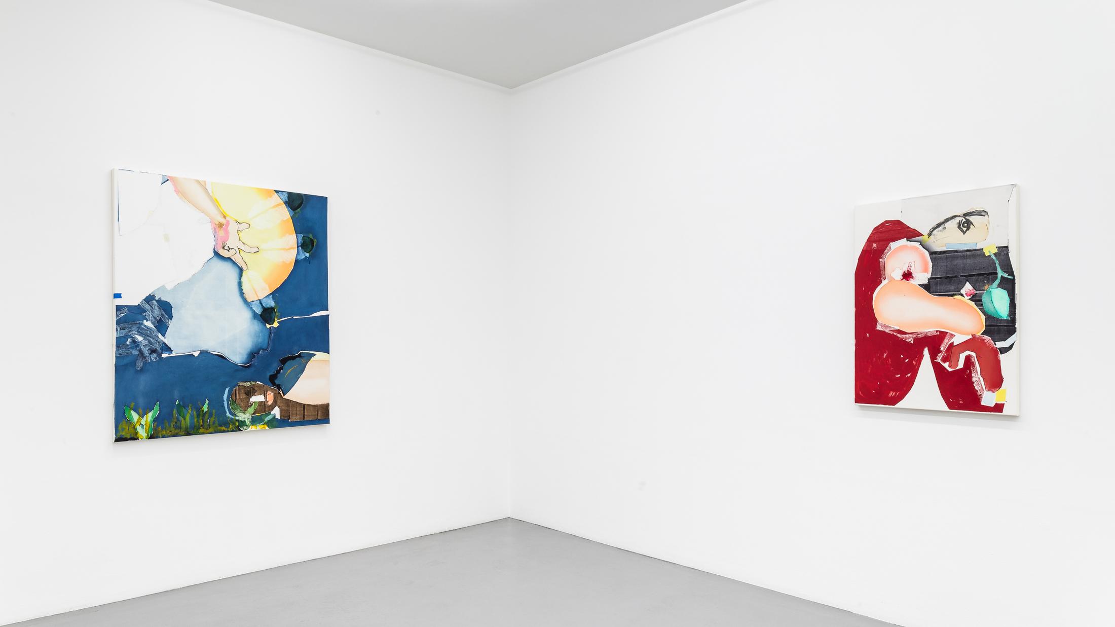 Exhibition View Magnus Plessen Soloshow at Mai 36, Zurich, 2019 / © Magnus Plessen / Courtesy: Mai 36 Galerie, Zurich