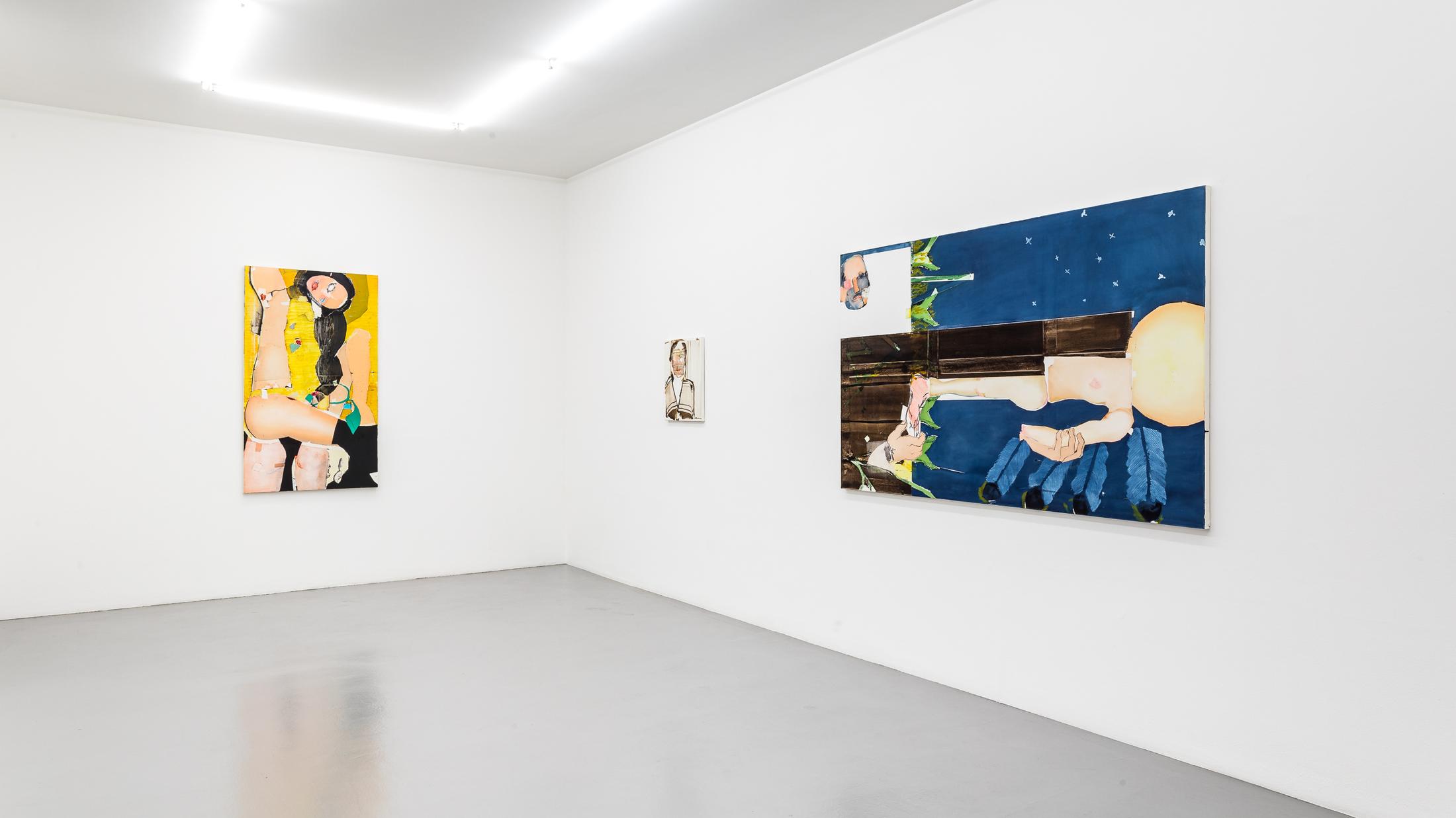 Exhibition View Magnus Plessen Soloshow at Mai 36, Zurich, 2019 / © Magnus Plessen / Courtesy: Mai 36 Galerie, Zurich