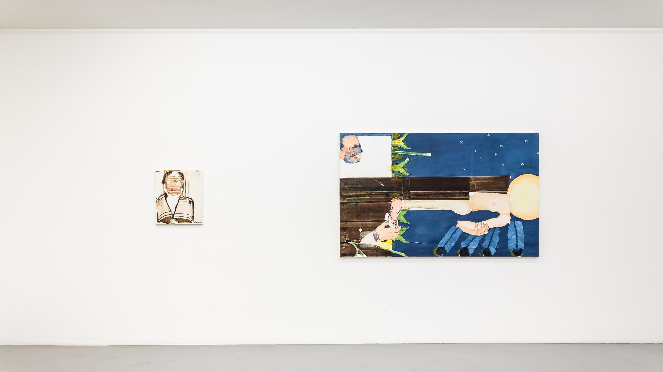 Exhibition View Magnus Plessen Soloshow at Mai 36, Zurich, 2019 / © Magnus Plessen / Courtesy: Mai 36 Galerie, Zurich