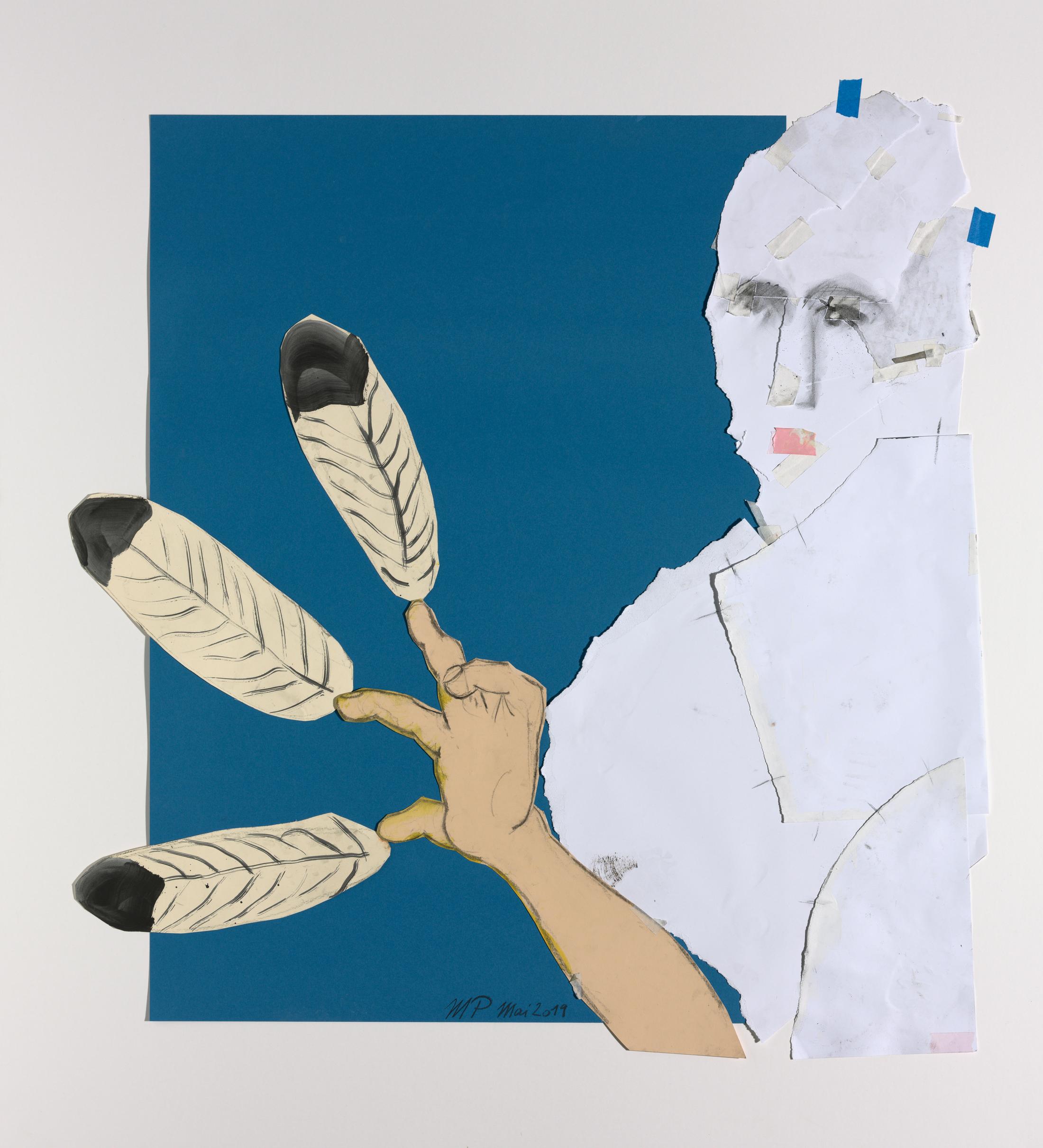 Exhibition View Magnus Plessen Soloshow (view on Engelmaniküre, 2019) at Mai 36, Zurich, 2019 / © Magnus Plessen / Courtesy: Mai 36 Galerie, Zurich