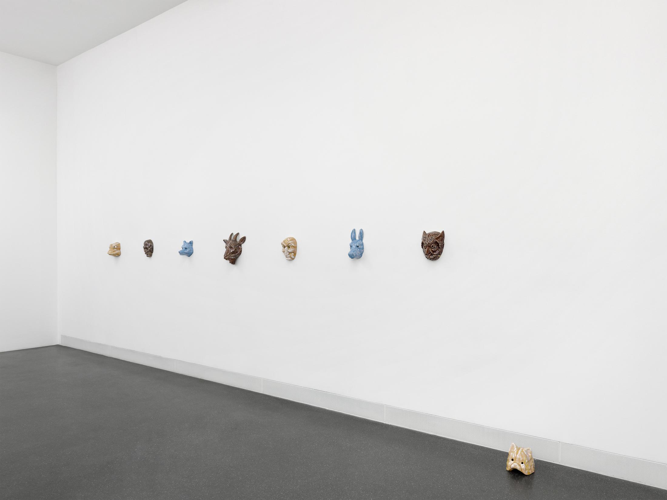 Exhibition View Mai-Thu Perret Soloshow «With an unbounded force» at Galerie Francesca Pia, Zurich, 2020 / Photo: Annik Wetter / Courtesy: the artist and Galerie Francesca Pia