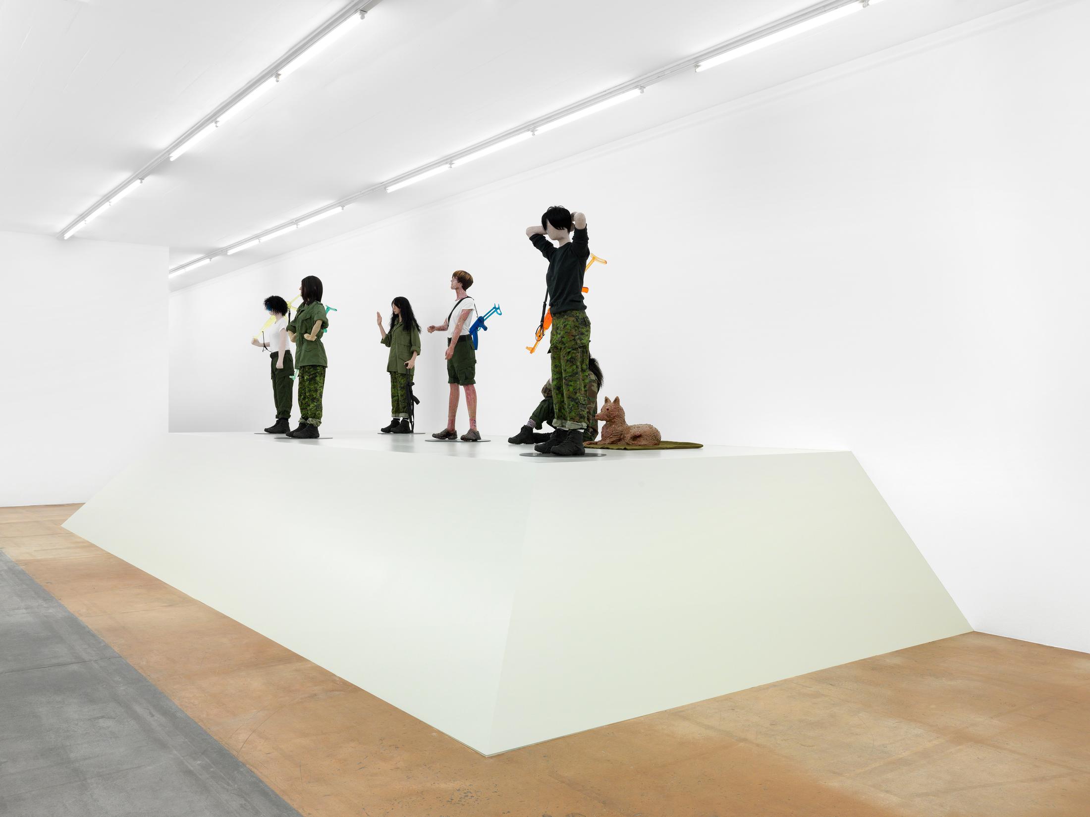 Exhibition View Mai-Thu Perret Soloshow at MAMCO, Geneva, 2018 / Photo: Annik Wetter / Courtesy: the artist and MAMCO, Geneva