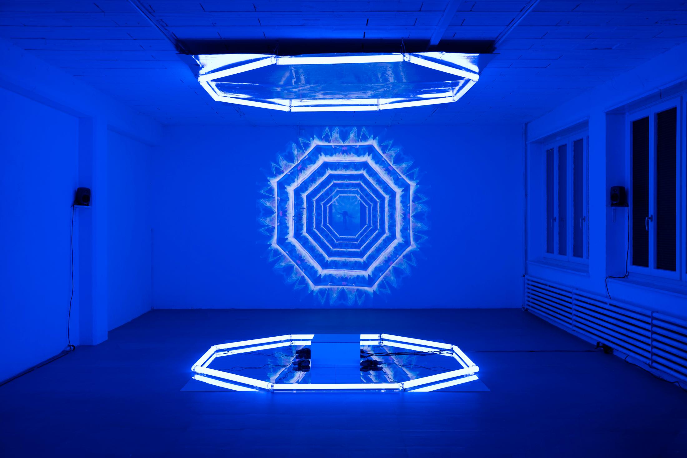 Exhibition View Maïté Chénière Soloshow «Octavial Scape» at 1.1, Basel, 2020 / Photo: James Bantone / Courtesy: the artist and 1.1, Basel