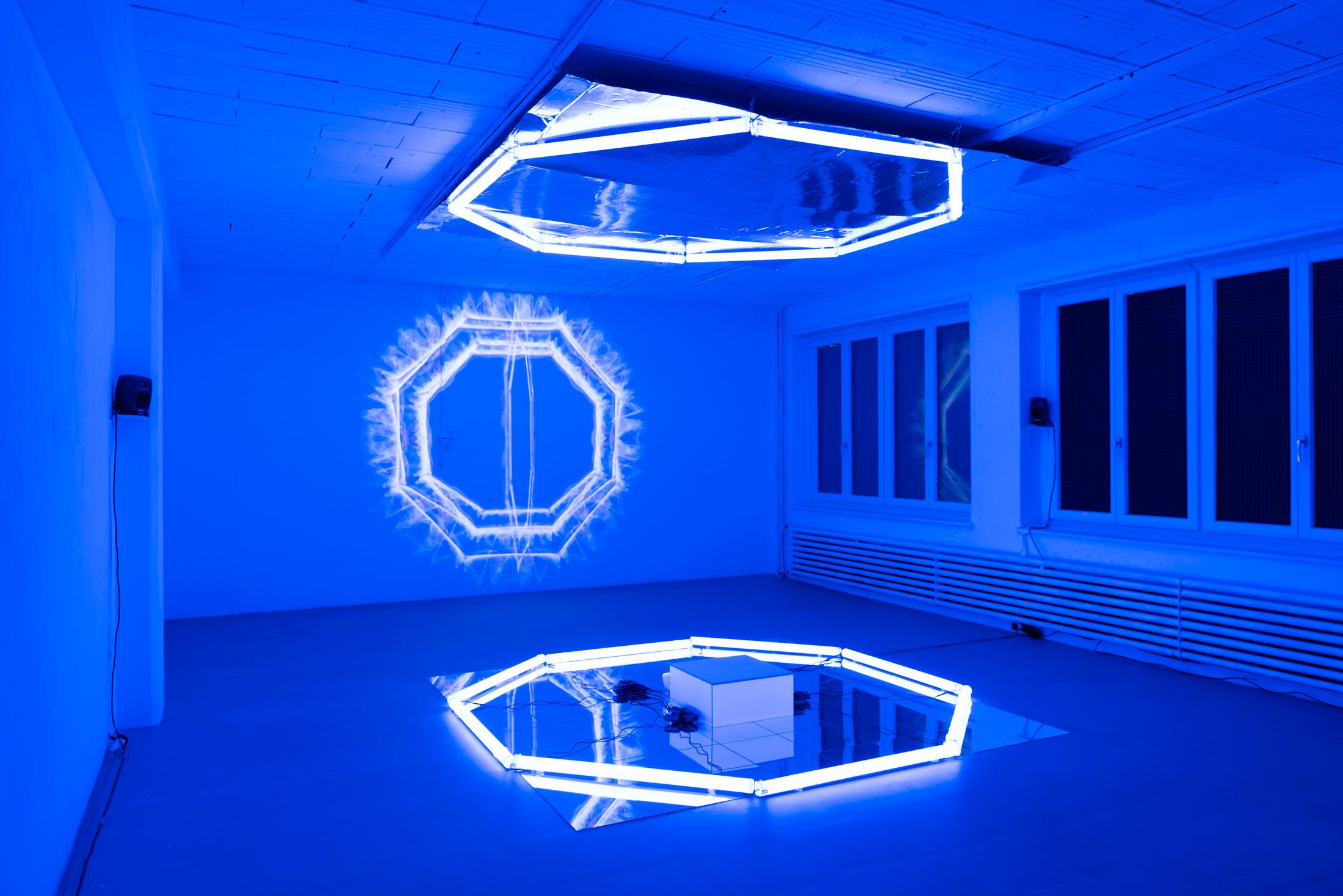 Exhibition View Maïté Chénière Soloshow «Octavial Scape» at 1.1, Basel, 2020 / Photo: James Bantone / Courtesy: the artist and 1.1, Basel