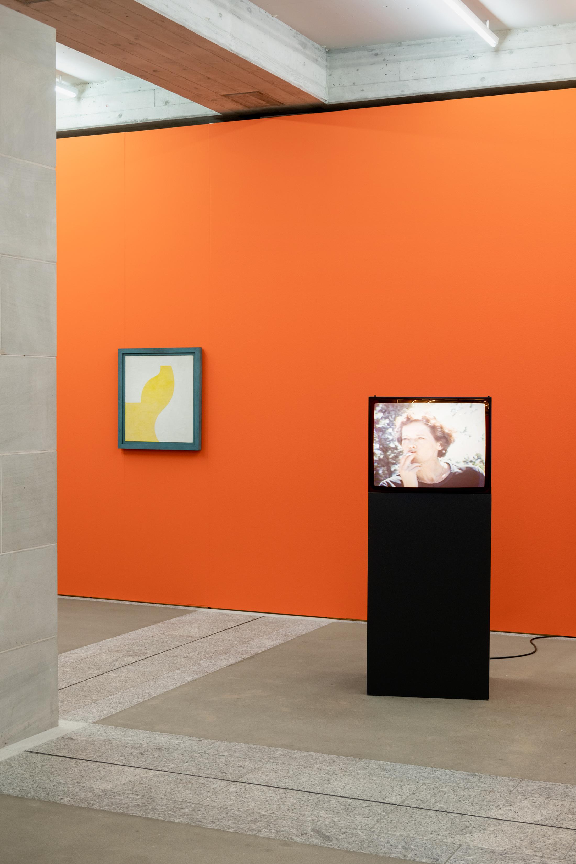 Exhibition View Manon de Boer Solo Show «Che bella voce» at Kunstmuseum St. Gallen, St. Gallen, 2022 / Photo: Sebastian Stadler / Courtesy: the artist and Kunstmuseum St. Gallen