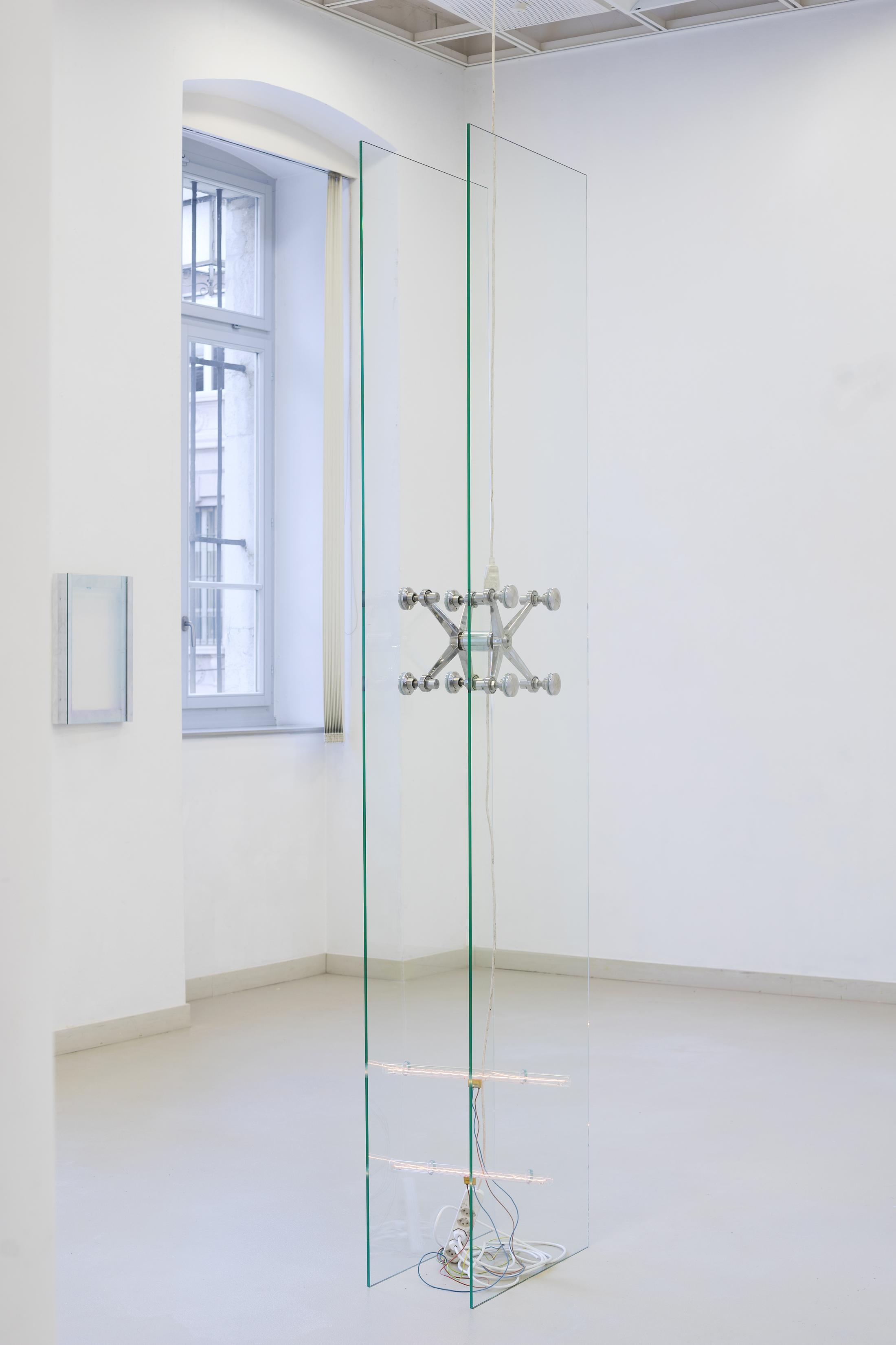 Exhibition View Manuel Burgener Soloshow «Disbelief; view on Untitled 1, 2019» at EAC Les Halles, Porrentruy, 2019 / Courtesy: the artist and EAC Les Halles