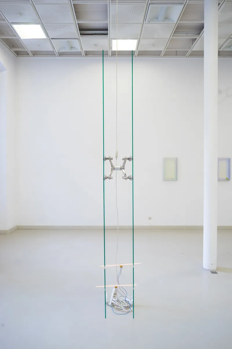 Exhibition View Manuel Burgener Soloshow «Disbelief; view on Untitled 1, 2019» at EAC Les Halles, Porrentruy, 2019 / Courtesy: the artist and EAC Les Halles