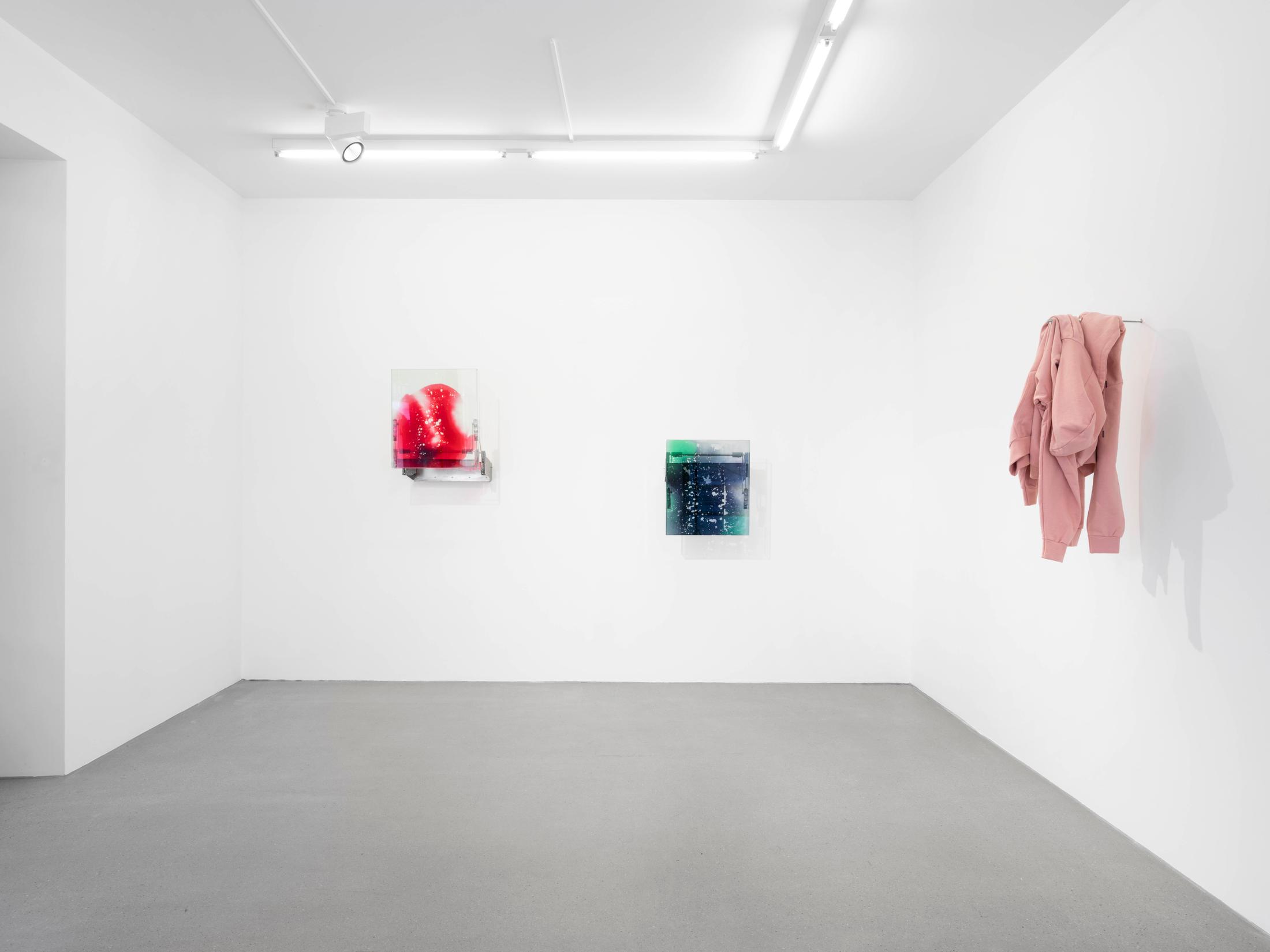 Exhibition View Manuel Burgener Soloshow «Interlude» at Galerie Maria Bernheim, Zurich, 2019 / Photo: Julien Gremaud / Courtesy: the artist and the gallery