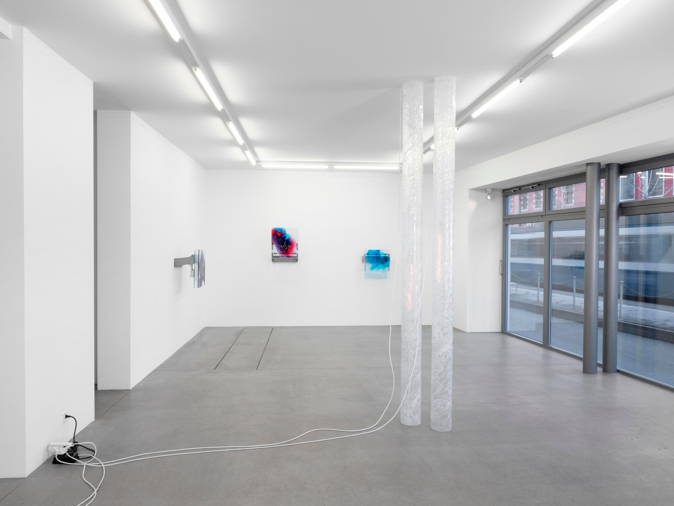 Exhibition View Manuel Burgener Soloshow «Interlude» at Galerie Maria Bernheim, Zurich, 2019 / Photo: Julien Gremaud / Courtesy: the artist and the gallery