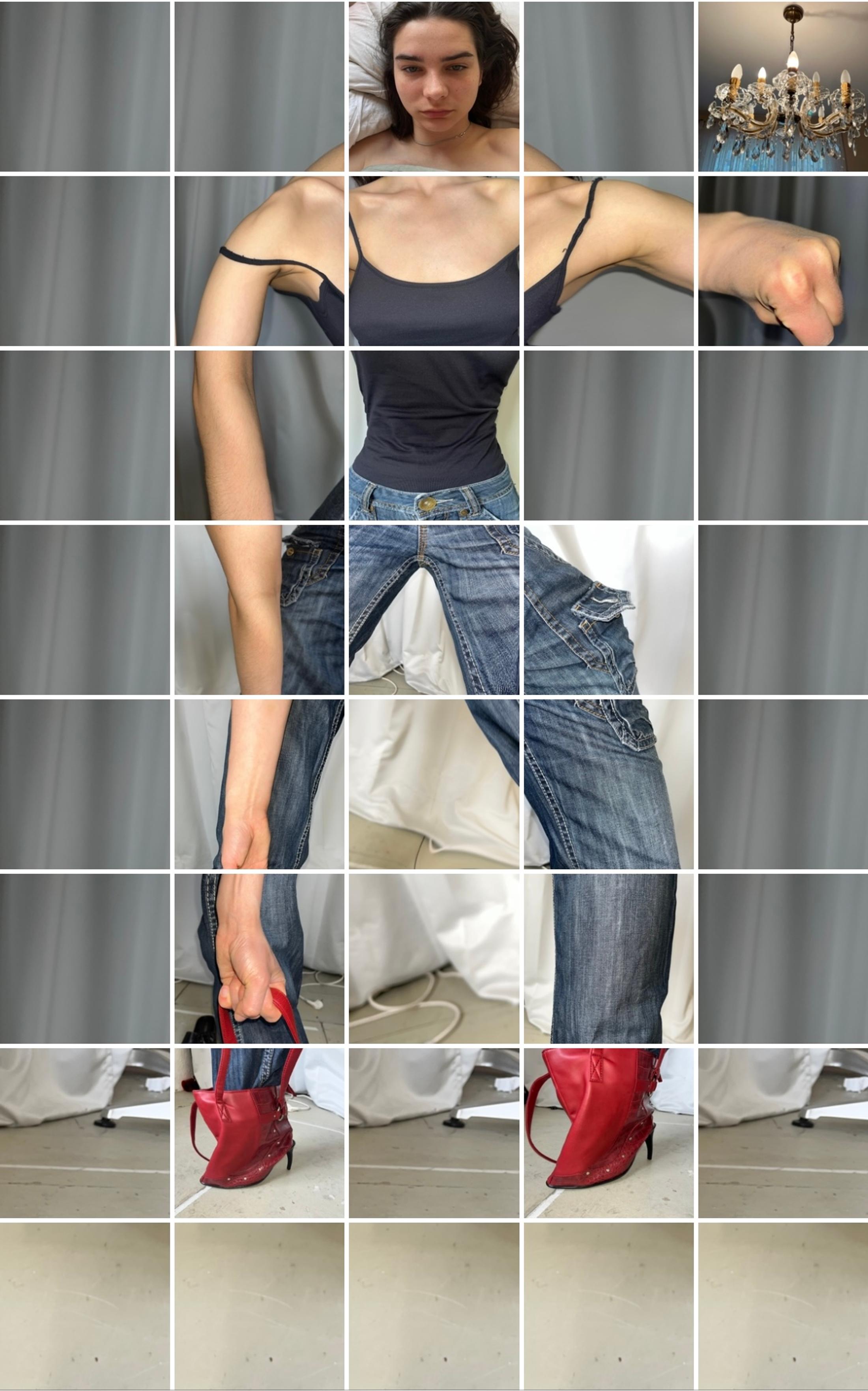 Exhibition View Mara Wohnhaas Solo Show «The fly on a speaker's nose; view on Mara Wohnhaas, Cowawarding, 2023, Print on paper, 42.7 x 28.5 cm» at Hamlet, Zurich, 2023 / Photo: Mara Wohnhaas / Courtesy: the artist and Hamlet