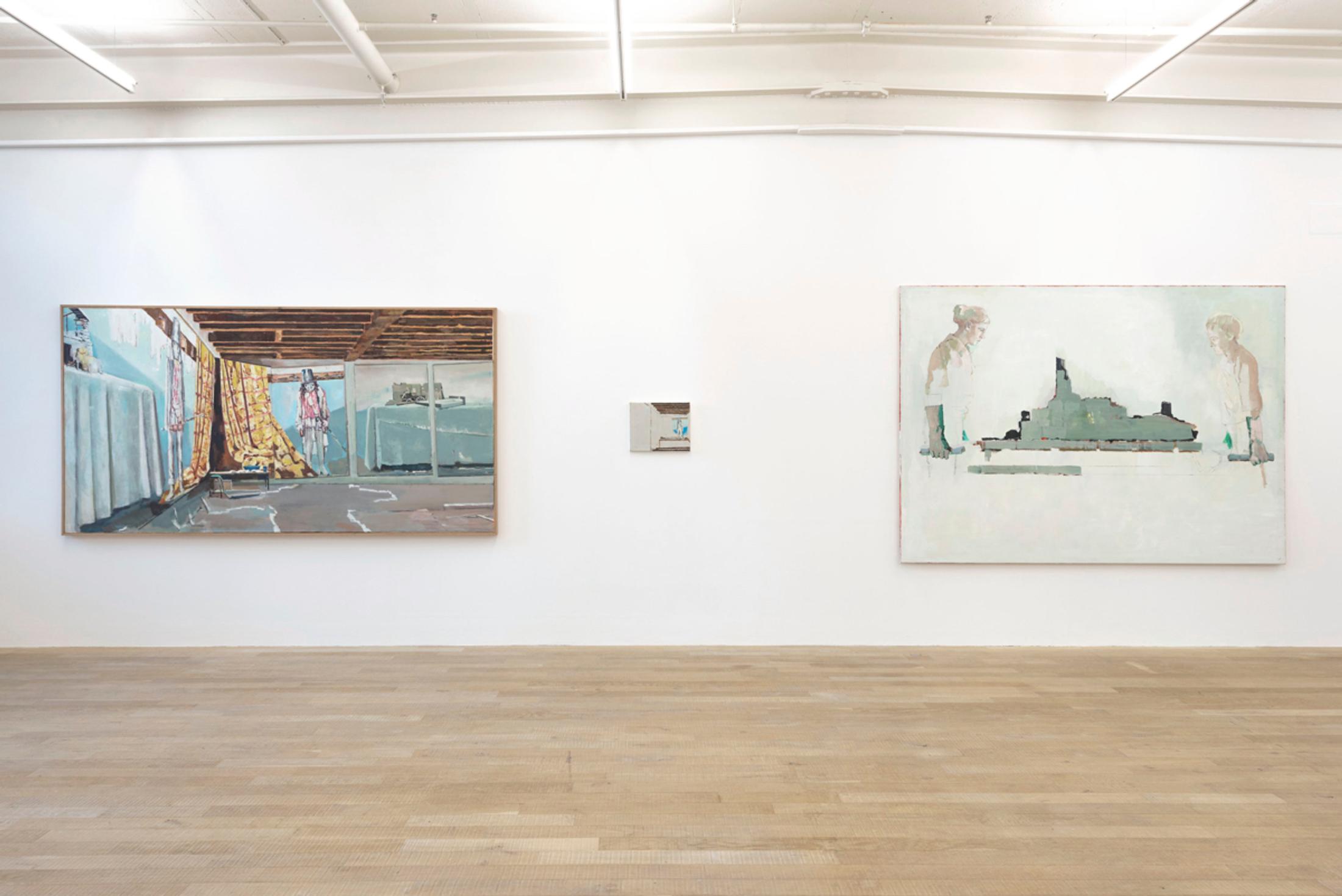 Exhibition View Marc-Antoine Fehr Soloshow «Les Adieux» at Galerie Peter Kilchmann, Zurich, 2019 / Photo: Sebastian Schaub / Courtesy: the artist and Galerie Peter Kilchmann