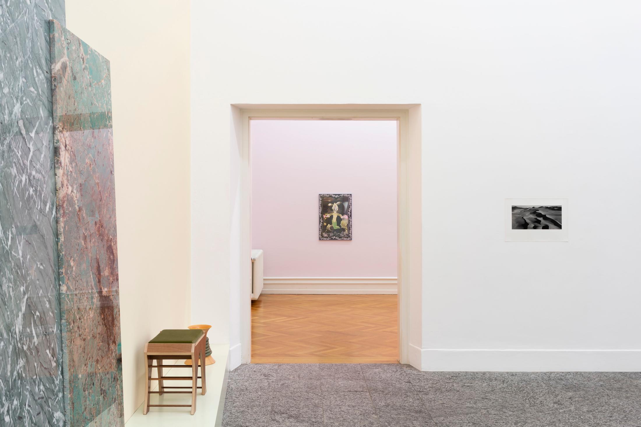 Exhibition View Marc Camille Chaimowicz Soloshow «Dear Valérie…» at Kunsthalle Bern, Bern, 2020 / Photo: Gunnar Meier / Courtesy: the artist and Kunsthalle Bern