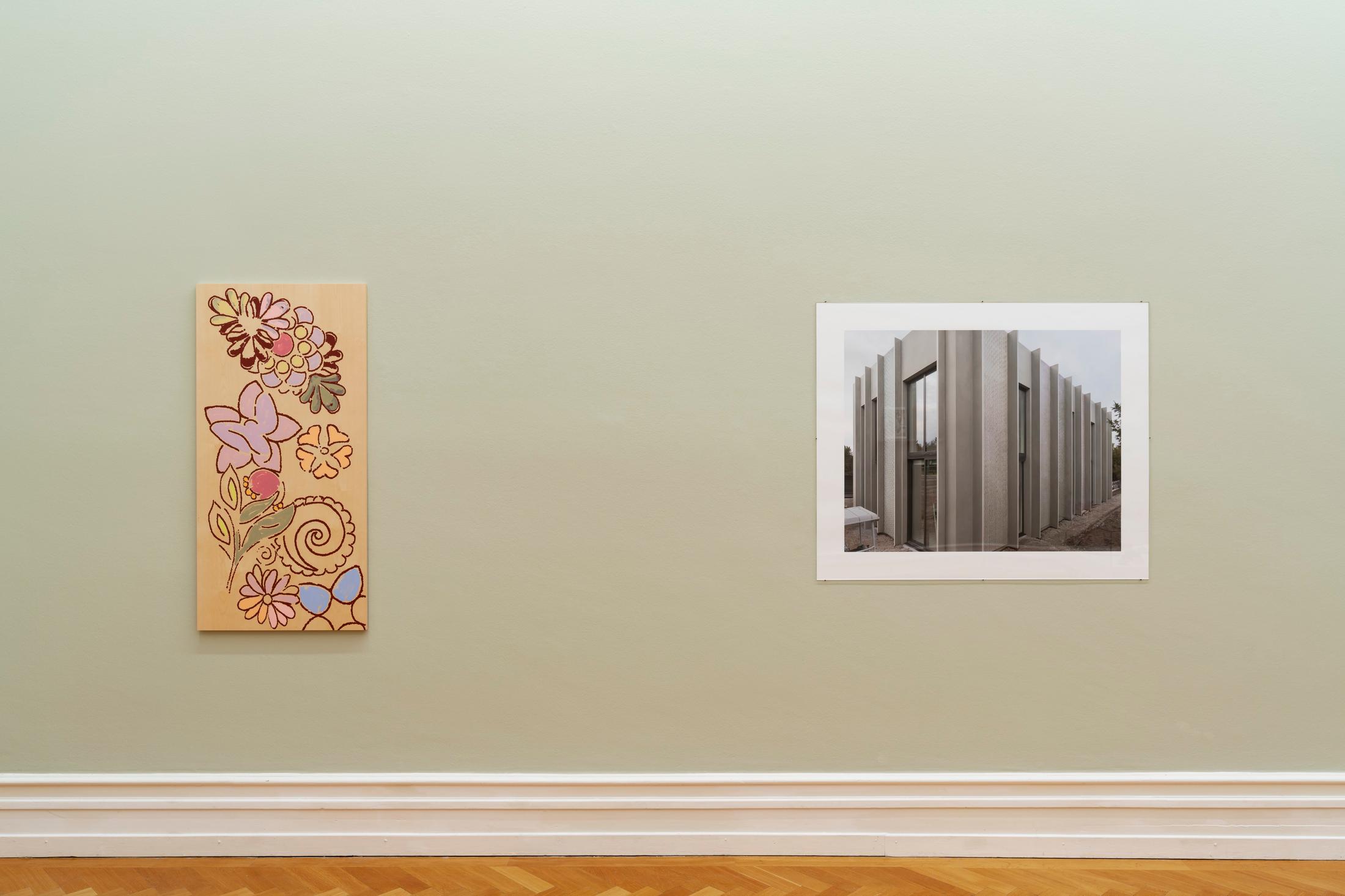 Exhibition View Marc Camille Chaimowicz Soloshow «Dear Valérie…» at Kunsthalle Bern, Bern, 2020 / Photo: Gunnar Meier / Courtesy: the artist and Kunsthalle Bern