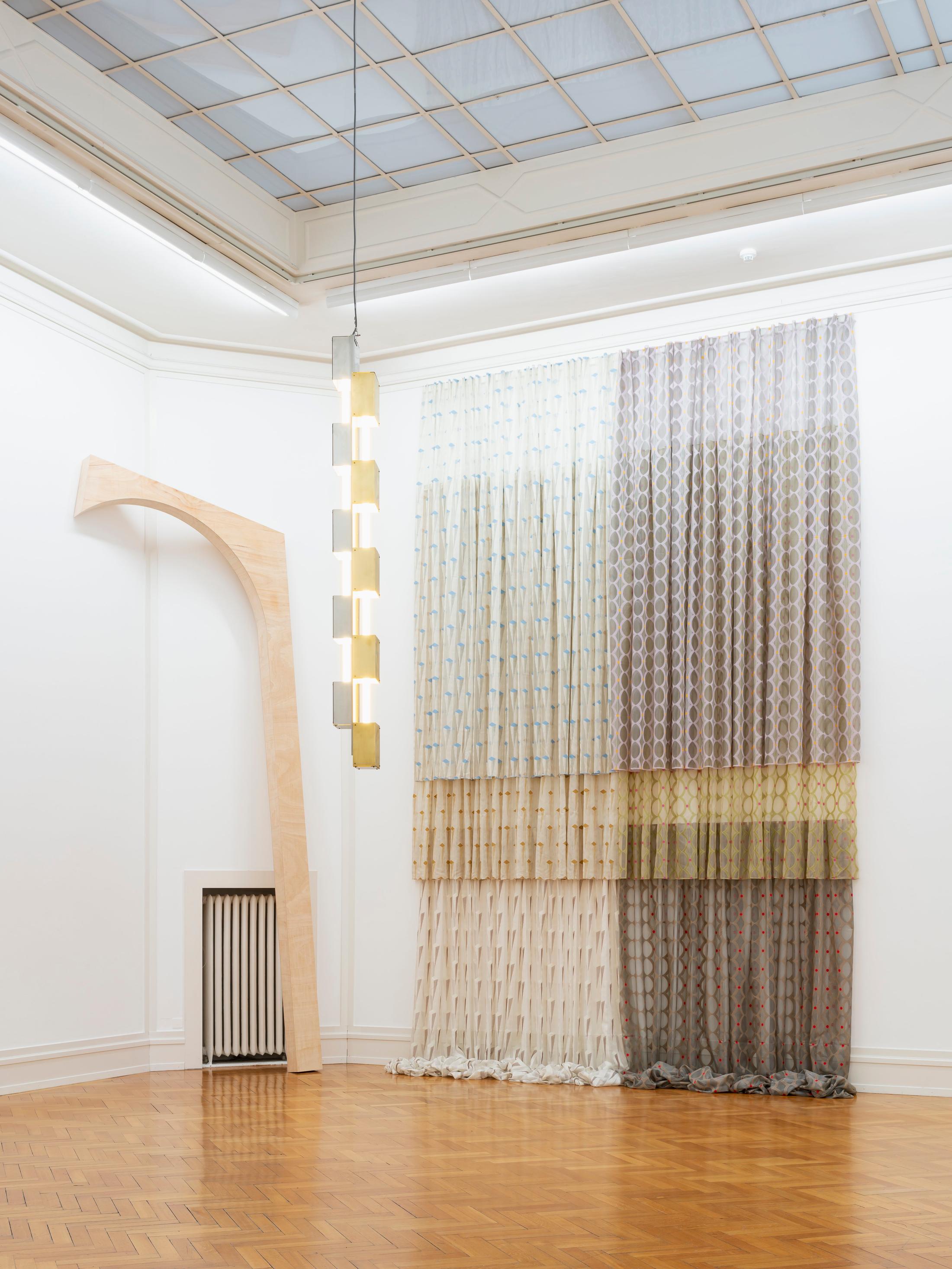Exhibition View Marc Camille Chaimowicz Soloshow «Dear Valérie…» at Kunsthalle Bern, Bern, 2020 / Photo: Gunnar Meier / Courtesy: the artist and Kunsthalle Bern