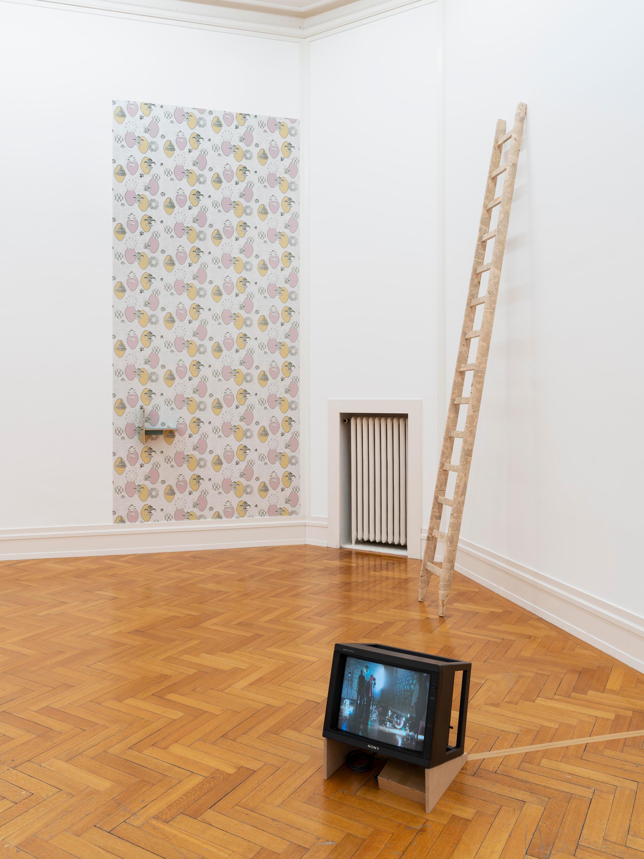 Exhibition View Marc Camille Chaimowicz Soloshow «Dear Valérie…» at Kunsthalle Bern, Bern, 2020 / Photo: Gunnar Meier / Courtesy: the artist and Kunsthalle Bern