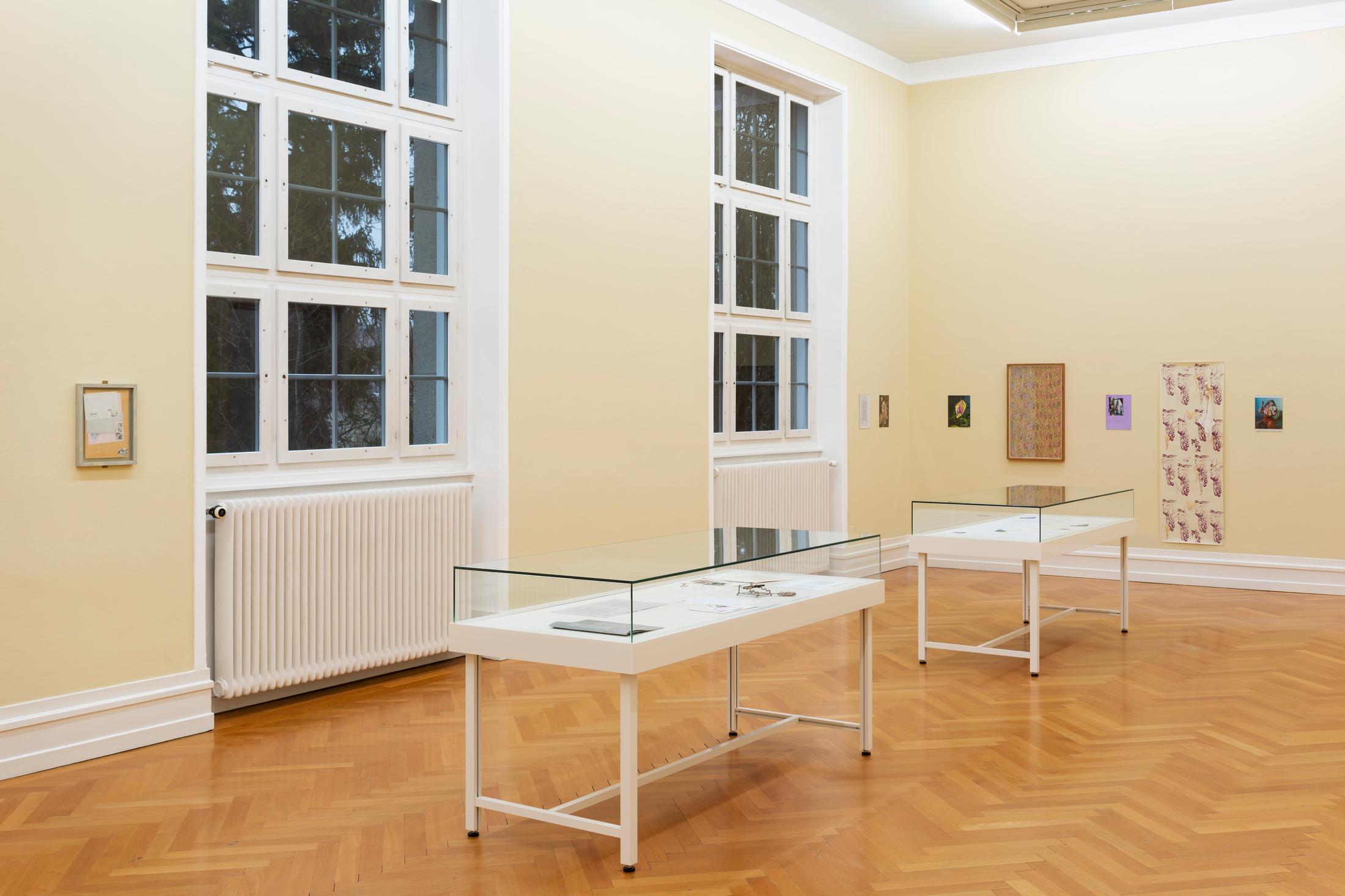 Exhibition View Marc Camille Chaimowicz Soloshow «Dear Valérie…» at Kunsthalle Bern, Bern, 2020 / Photo: Gunnar Meier / Courtesy: the artist and Kunsthalle Bern