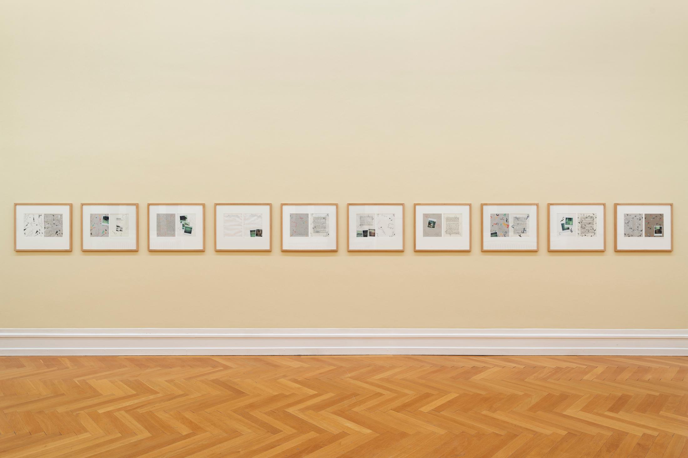 Exhibition View Marc Camille Chaimowicz Soloshow «Dear Valérie…» at Kunsthalle Bern, Bern, 2020 / Photo: Gunnar Meier / Courtesy: the artist and Kunsthalle Bern