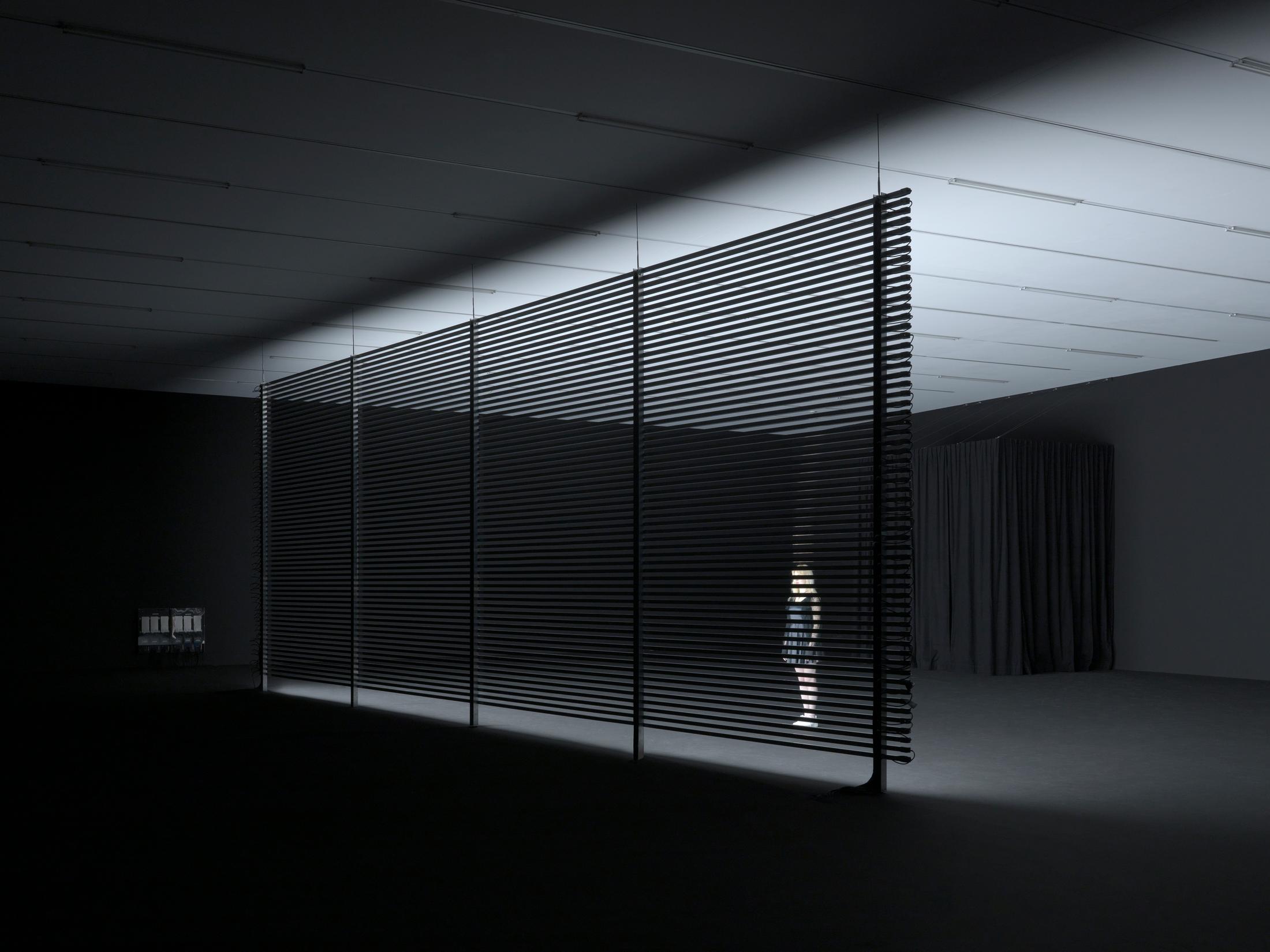 Exbition View Marianna Simnett Soloshow «LAB RATS; view on Faint with Light, 2016» at Kunsthalle Zürich, Zurich, 2019 / Photo: Annik Wetter / Courtesy: the artist and Kunsthalle Zürich