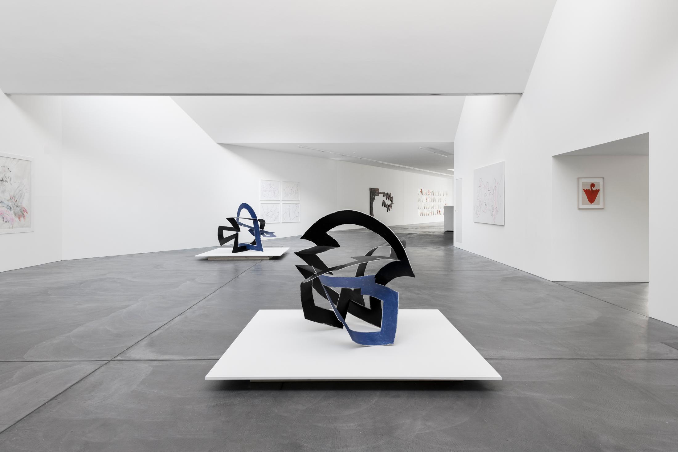 Exhibitioin View Marianne Eigenheer Soloshow at von Bartha, Basel, 2019 / Photo: Ben Köchlin / Courtesy: Marianne Eigenheer Estate and von Bartha