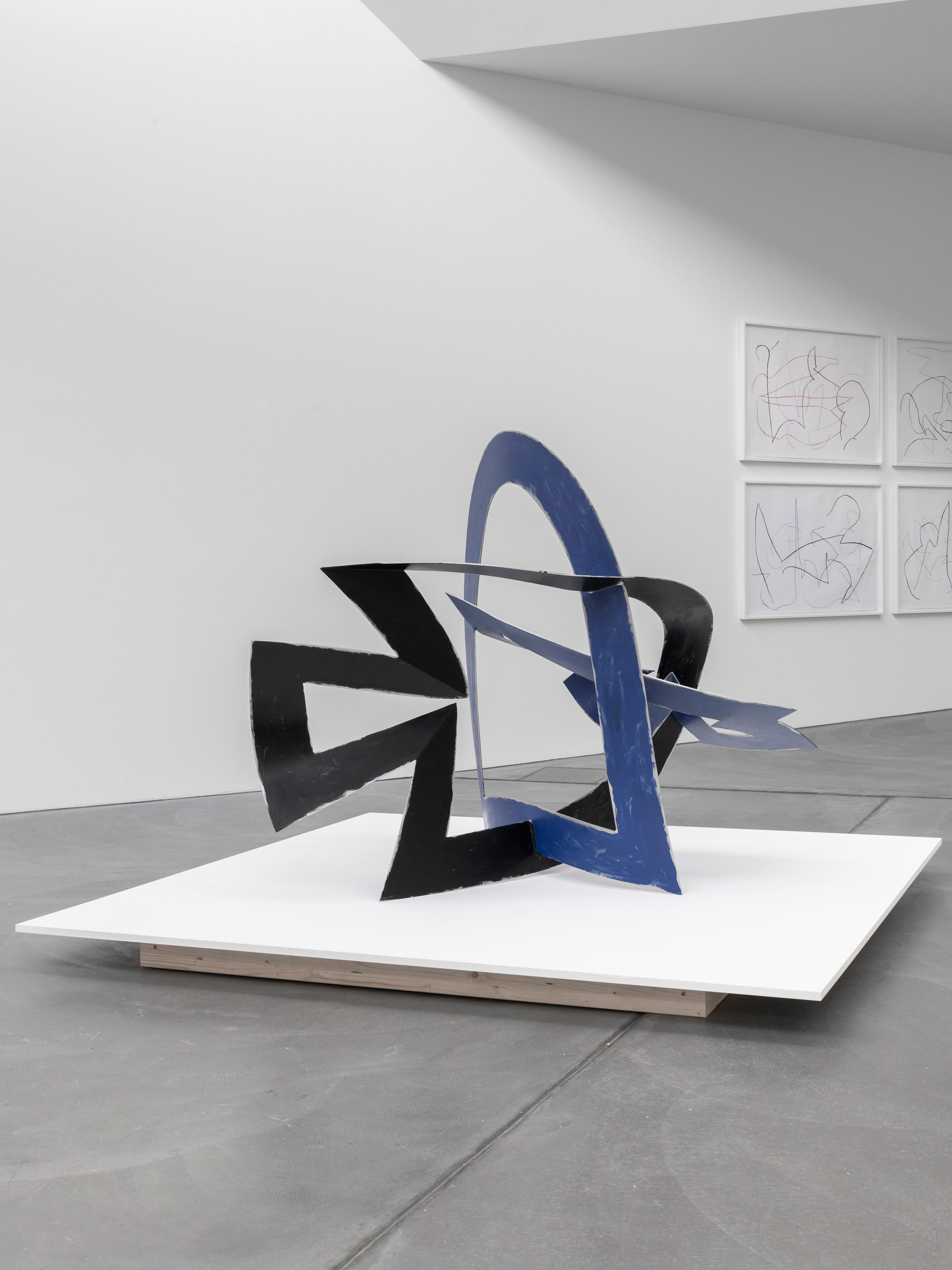 Exhibitioin View Marianne Eigenheer Soloshow at von Bartha, Basel, 2019 / Photo: Ben Köchlin / Courtesy: Marianne Eigenheer Estate and von Bartha