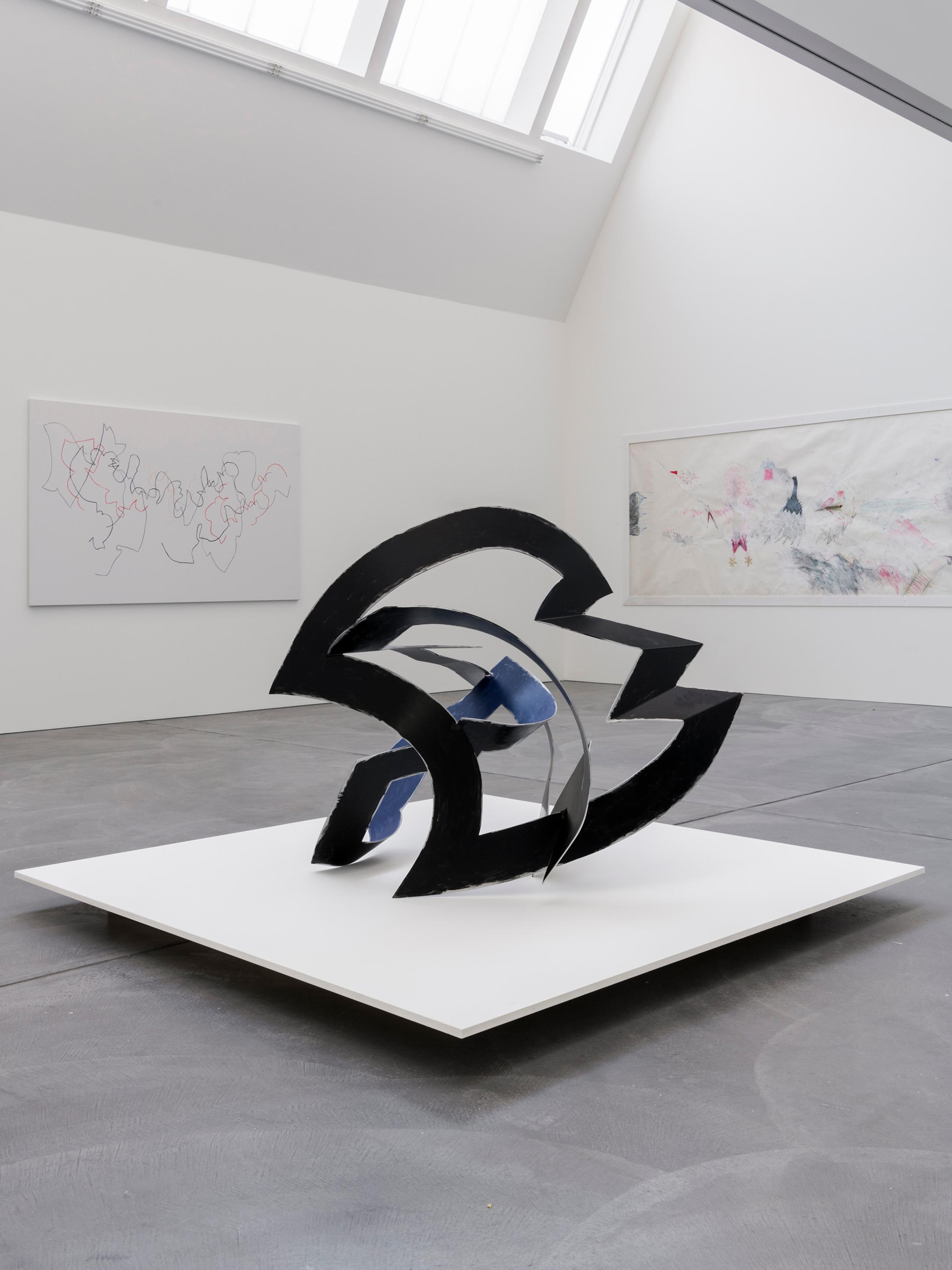 Exhibitioin View Marianne Eigenheer Soloshow at von Bartha, Basel, 2019 / Photo: Ben Köchlin / Courtesy: Marianne Eigenheer Estate and von Bartha