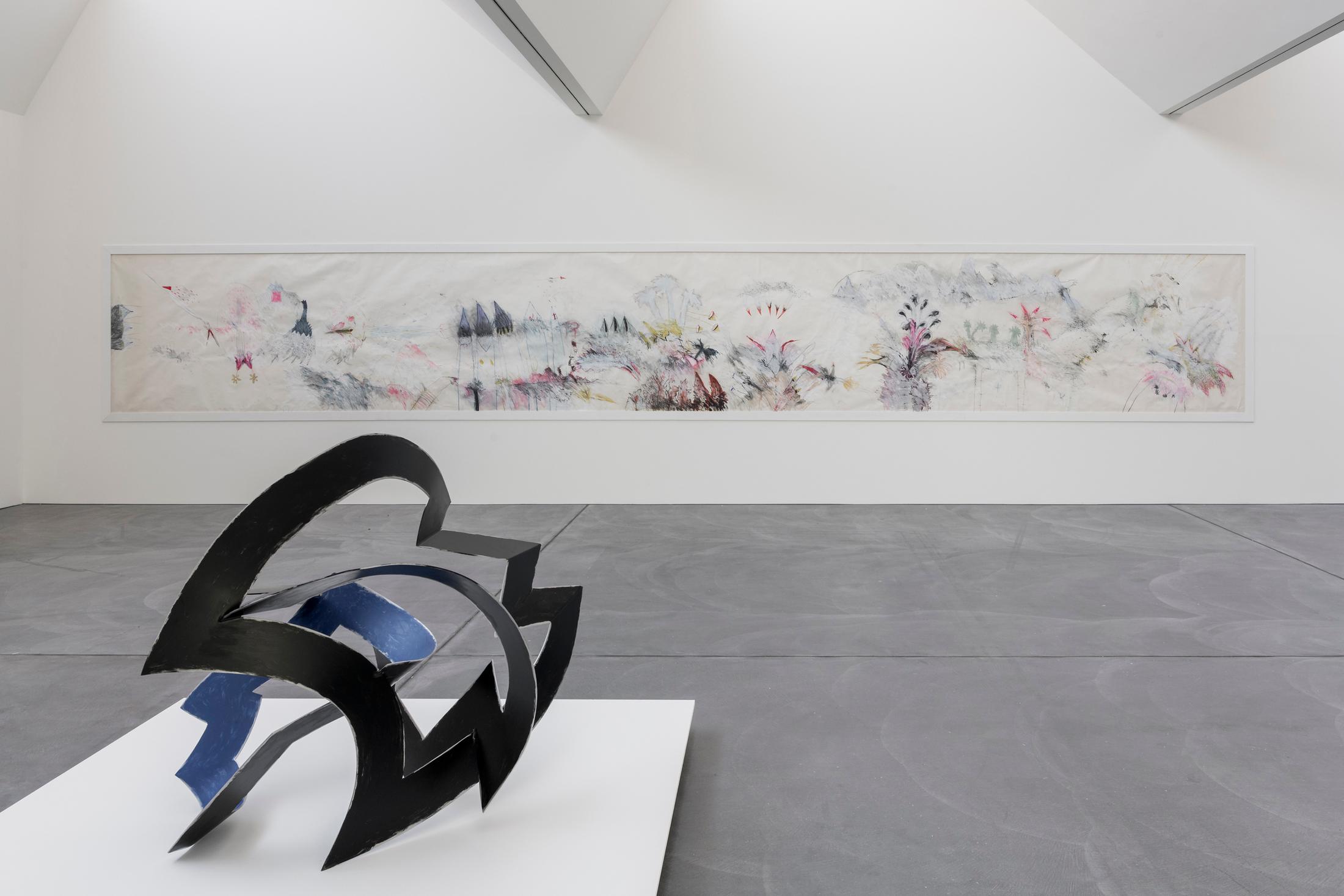 Exhibitioin View Marianne Eigenheer Soloshow at von Bartha, Basel, 2019 / Photo: Ben Köchlin / Courtesy: Marianne Eigenheer Estate and von Bartha