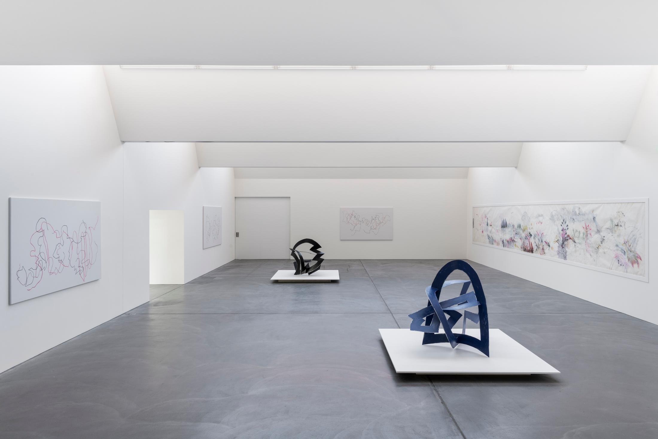 Exhibitioin View Marianne Eigenheer Soloshow at von Bartha, Basel, 2019 / Photo: Ben Köchlin / Courtesy: Marianne Eigenheer Estate and von Bartha