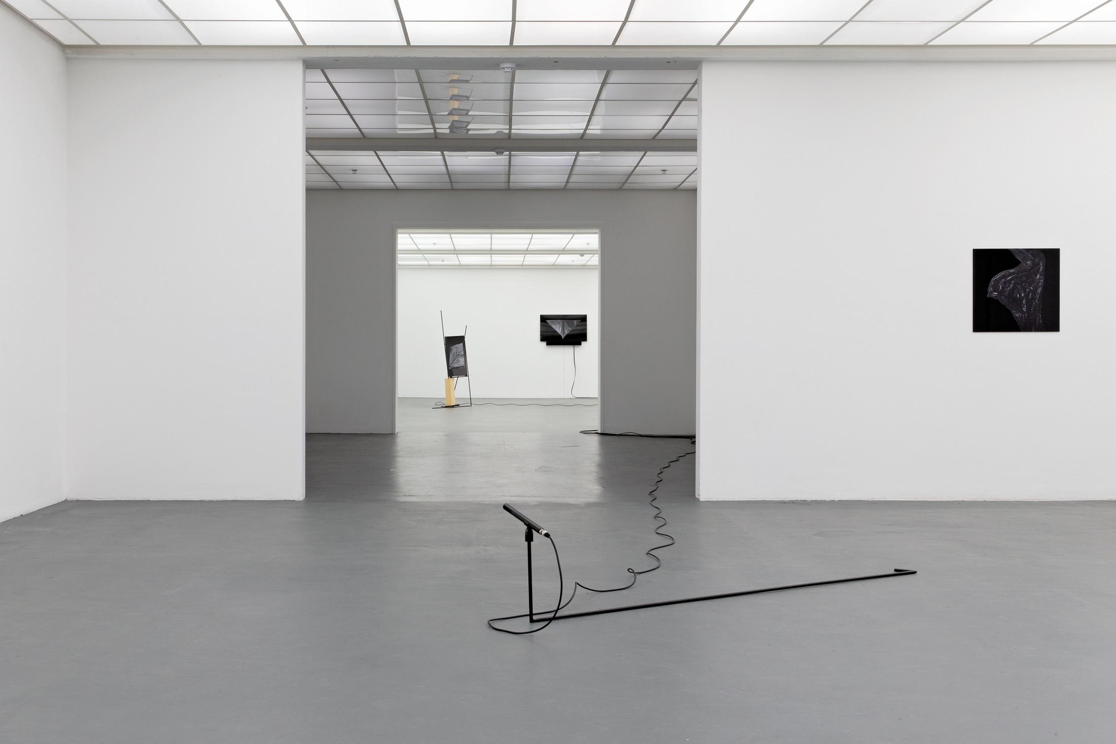 Exhibition View Marina Rosenfeld Solo Show «We'll start a fire» at Kunsthaus Baselland, Muttenz, 2021 / Photo: Gina Folly Courtesy: the artist and Kunsthaus Baselland