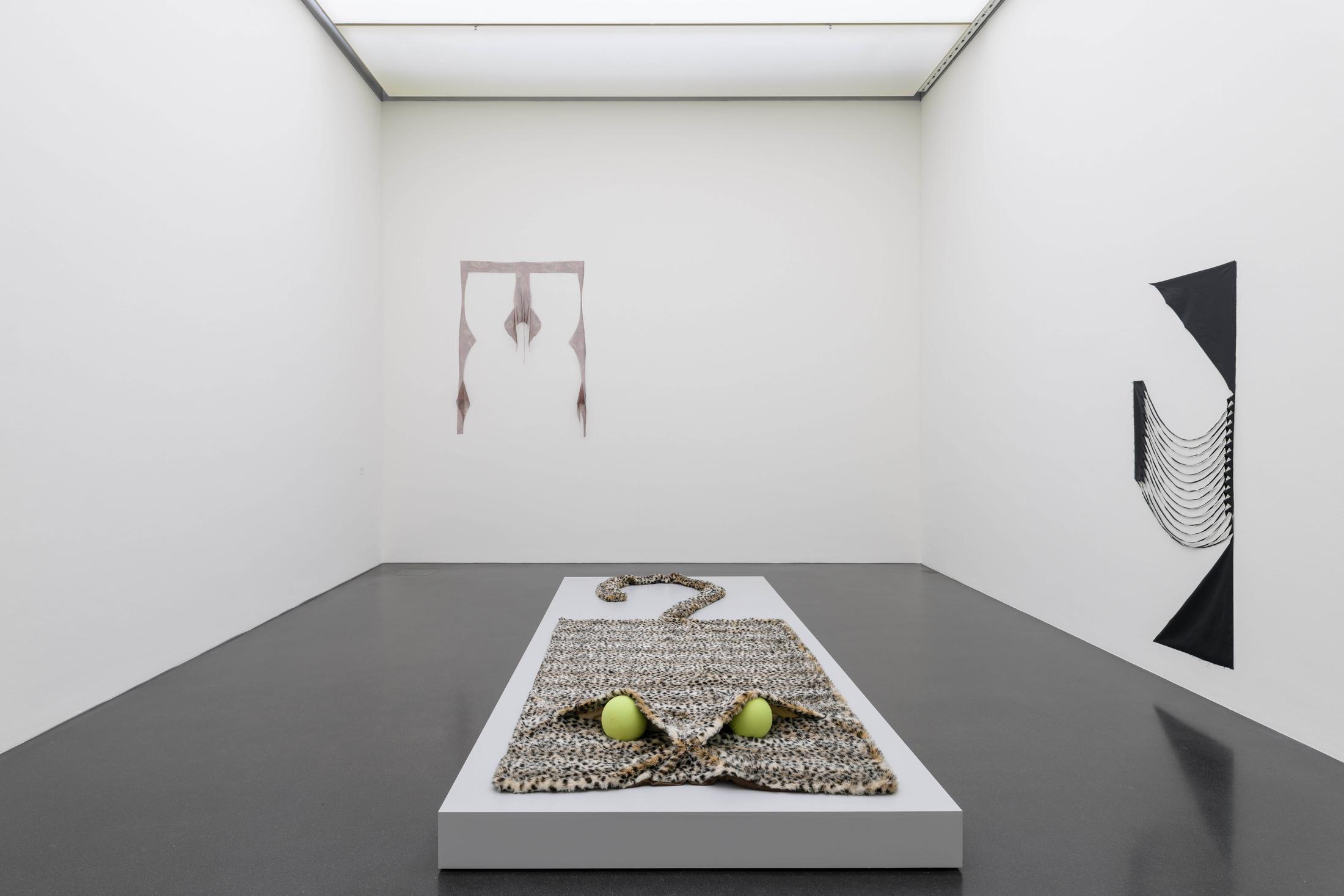 Exhibition View Marion Baruch Soloshow «Retrospektive – innenausseninnen» at Kunstmuseum Luzern, Lucerne, 2020 / Photo: Marc Latzel / Courtesy: the artist and Kunstmuseum Luzern