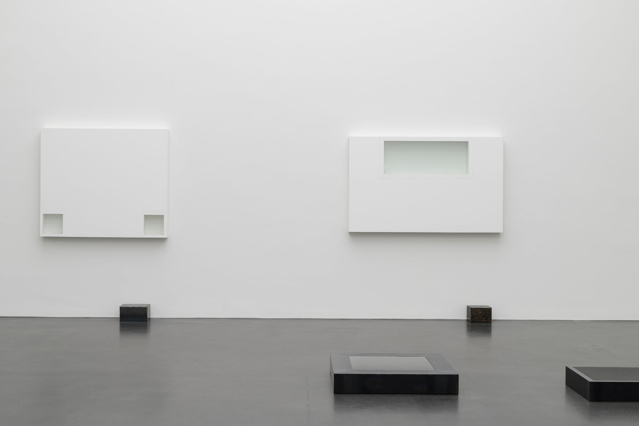 Exhibition View Marion Baruch Soloshow «Retrospektive – innenausseninnen» at Kunstmuseum Luzern, Lucerne, 2020 / Photo: Marc Latzel / Courtesy: the artist and Kunstmuseum Luzern