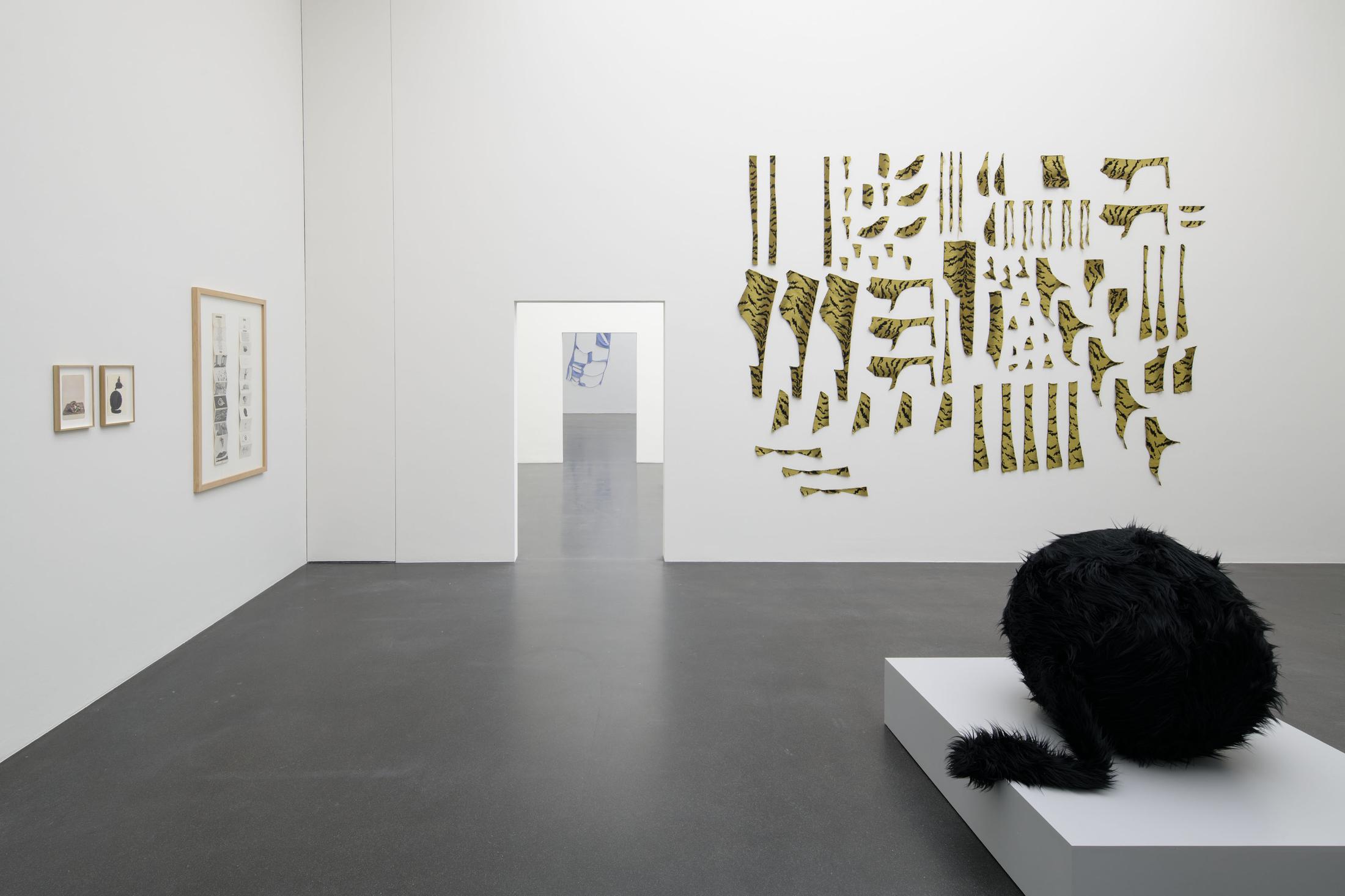 Exhibition View Marion Baruch Soloshow «Retrospektive – innenausseninnen» at Kunstmuseum Luzern, Lucerne, 2020 / Photo: Marc Latzel / Courtesy: the artist and Kunstmuseum Luzern
