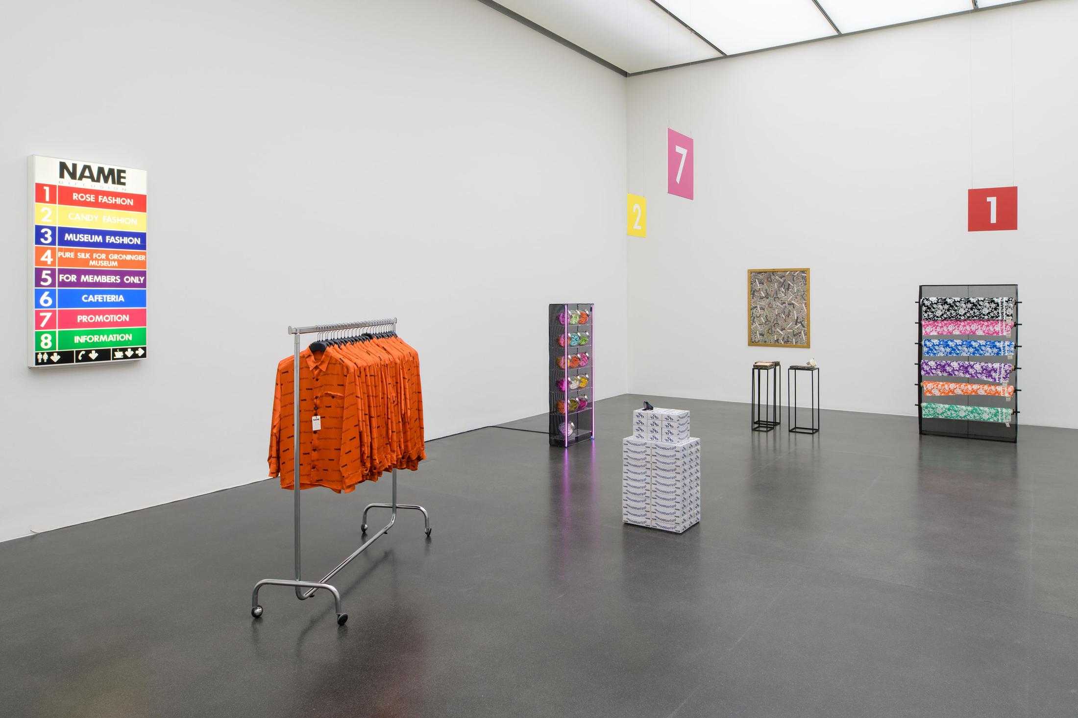Exhibition View Marion Baruch Soloshow «Retrospektive – innenausseninnen» at Kunstmuseum Luzern, Lucerne, 2020 / Photo: Marc Latzel / Courtesy: the artist and Kunstmuseum Luzern