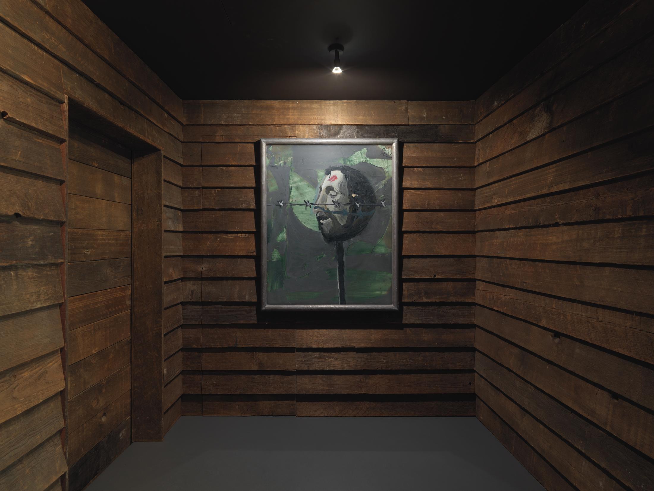 Exhibition View Markus Lüpertz Soloshow (view on Ohne Titel, 2016) at Vito Schnabel Gallery, St. Moritz, 2020 / ©️ VG Bild-Kunst Bonn, 2020 / Photo: Stefan Altenburger / Courtesy: the artist and Vito Schnabel Gallery