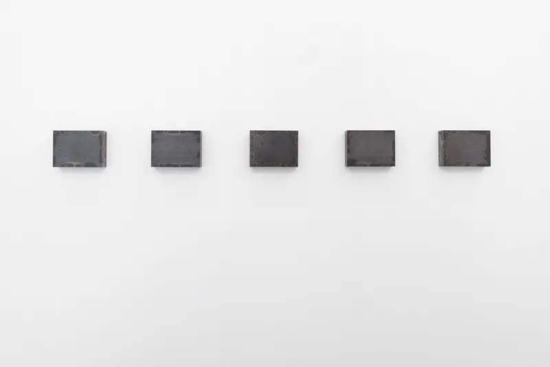 Exhibition View Marta Margnetti and Alfredo Aceto Groupshow (view on Marta Margnetti) at Galerie Lange + Pult, Zurich, 2019 / Photo: Sully Balmassière / Courtesy: the artist and Galerie Lange + Pult