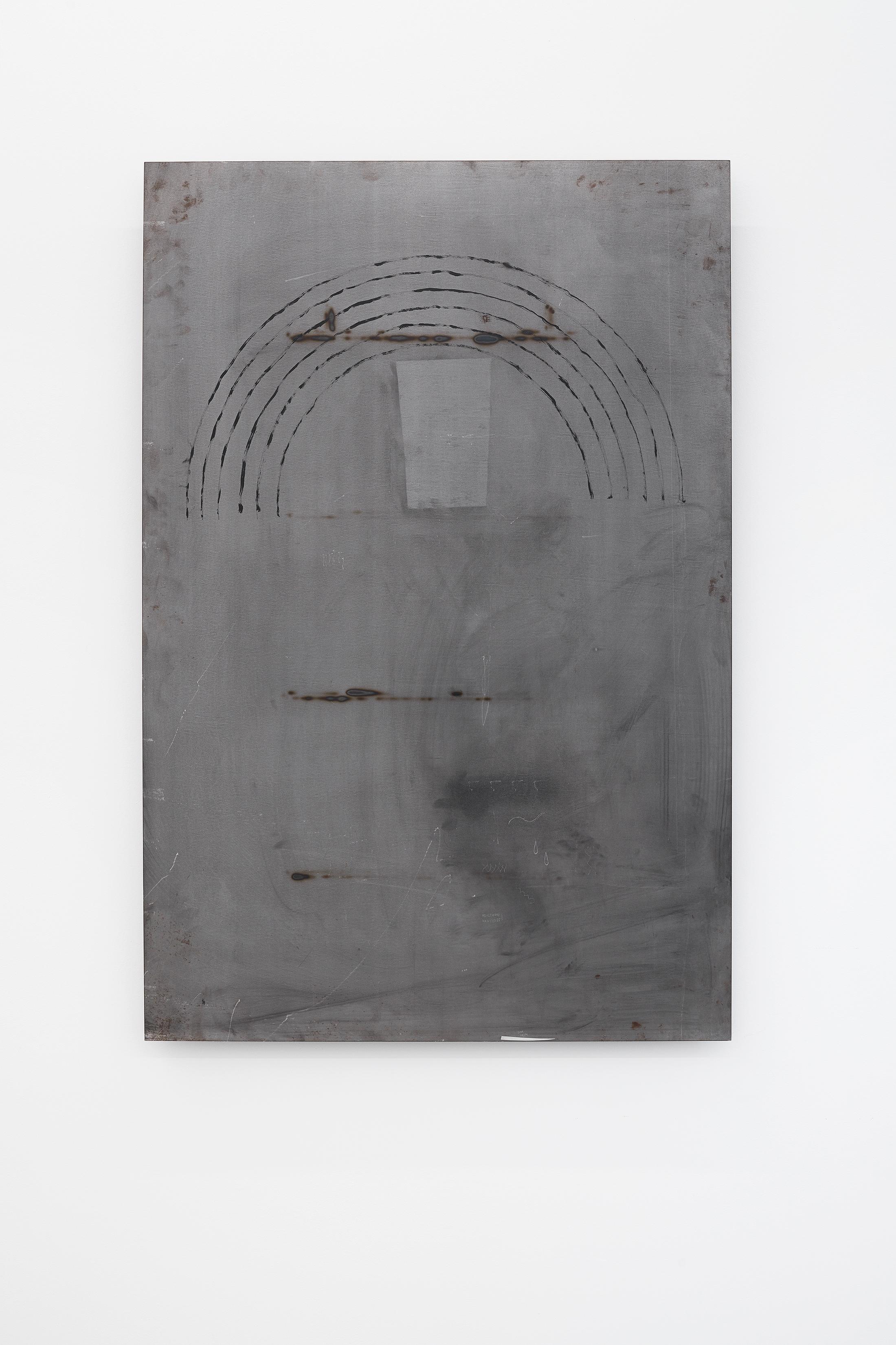 Exhibition View Marta Margnetti and Alfredo Aceto Groupshow (view on Marta Margnetti, Adulthood fantasies, 2019) at Galerie Lange + Pult, Zurich, 2019 / Photo: Sully Balmassière / Courtesy: the artist and Galerie Lange + Pult