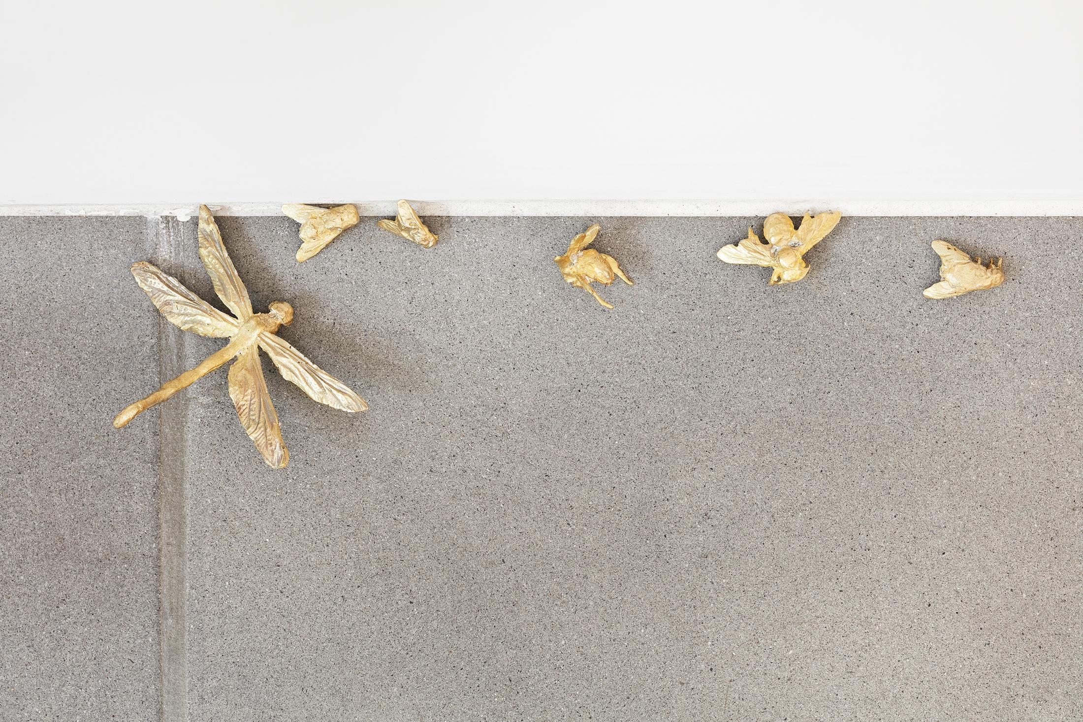 Exhibition View Marta Margnetti and Alfredo Aceto Groupshow (view on Marta Margnetti, Winged, 2019) at Galerie Lange + Pult, Zurich, 2019 / Photo: Sully Balmassière / Courtesy: the artist and Galerie Lange + Pult