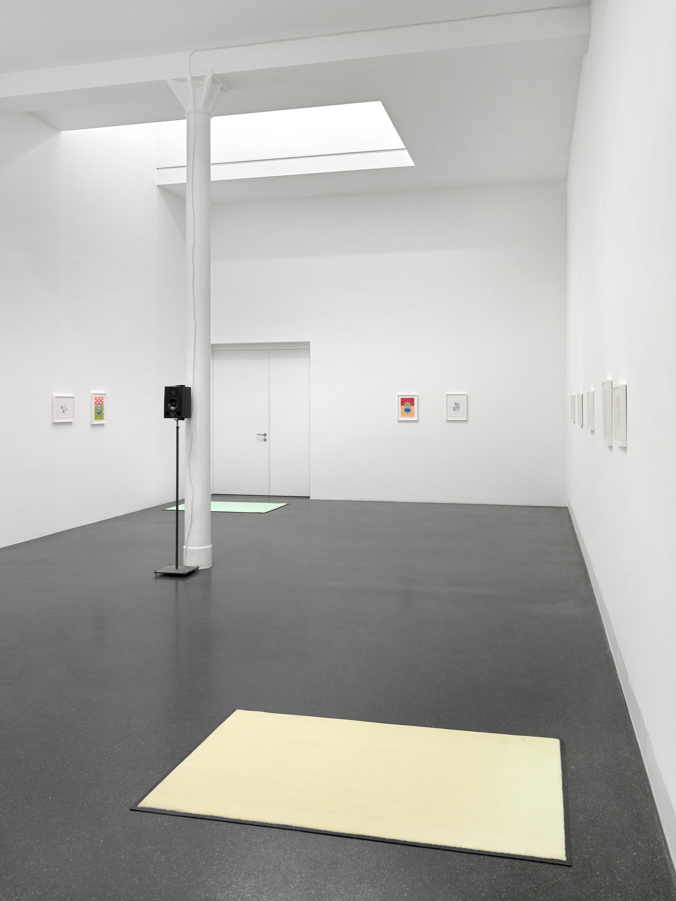 Exhibition View Marta Riniker-Radich Soloshow «Last Gasp» at Galerie Francesca Pia, Zurich, 2019 / Photo: Annik Wetter / Courtesy: the artist and Galerie Francesca Pia