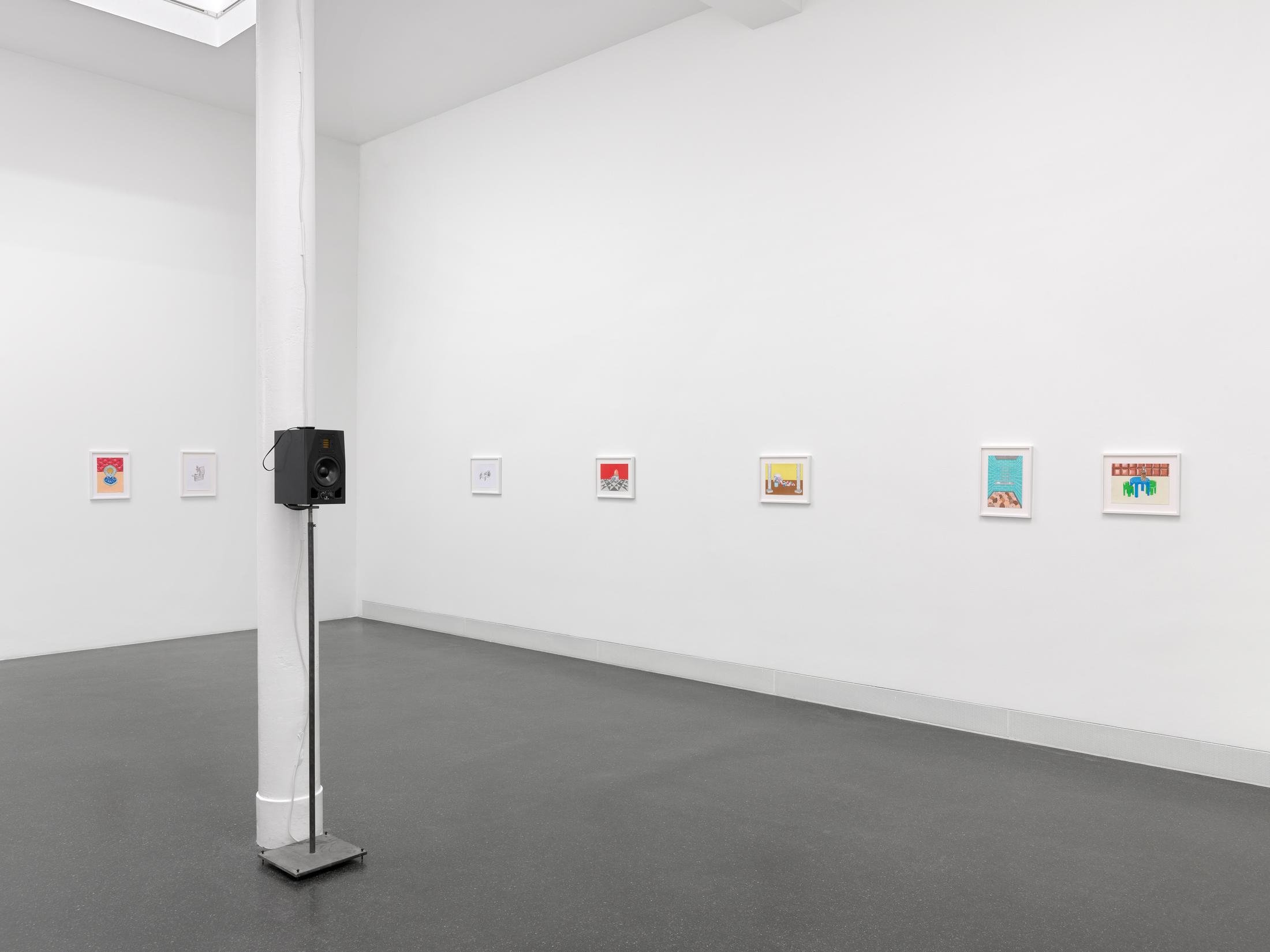 Exhibition View Marta Riniker-Radich Soloshow «Last Gasp» at Galerie Francesca Pia, Zurich, 2019 / Photo: Annik Wetter / Courtesy: the artist and Galerie Francesca Pia