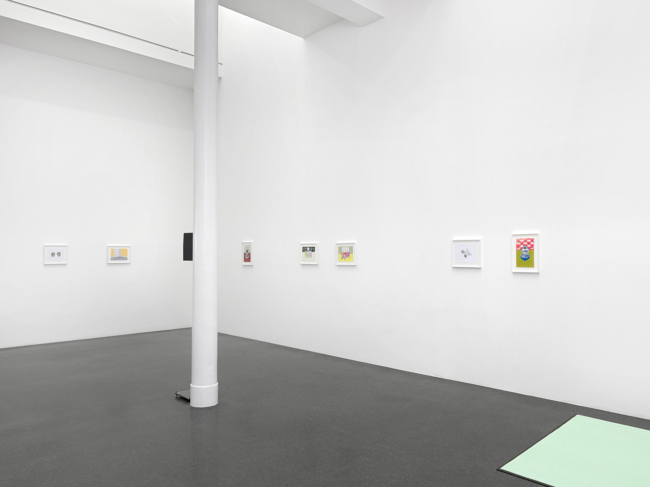 Exhibition View Marta Riniker-Radich Soloshow «Last Gasp» at Galerie Francesca Pia, Zurich, 2019 / Photo: Annik Wetter / Courtesy: the artist and Galerie Francesca Pia