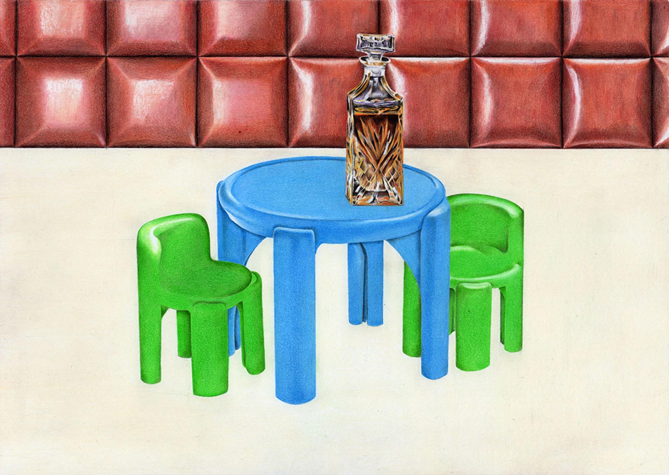 Exhibition View Marta Riniker-Radich Soloshow «Last Gasp; view on The Conservative Treehouse, 2018» at Galerie Francesca Pia, Zurich, 2019 / Photo: Annik Wetter / Courtesy: the artist and Galerie Francesca Pia